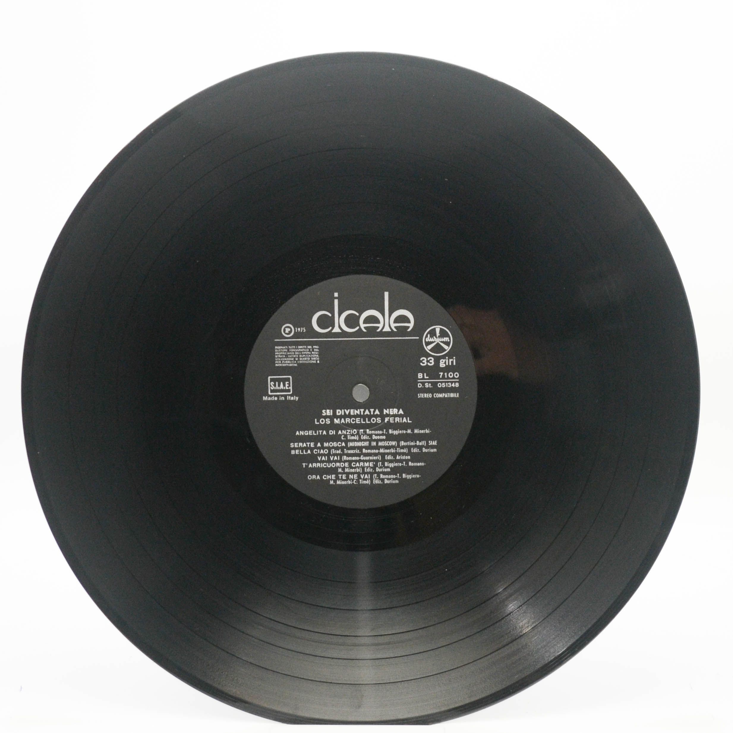 Виниловая пластинка Los Marcellos Ferial — Sei Diventata Nera, 1975