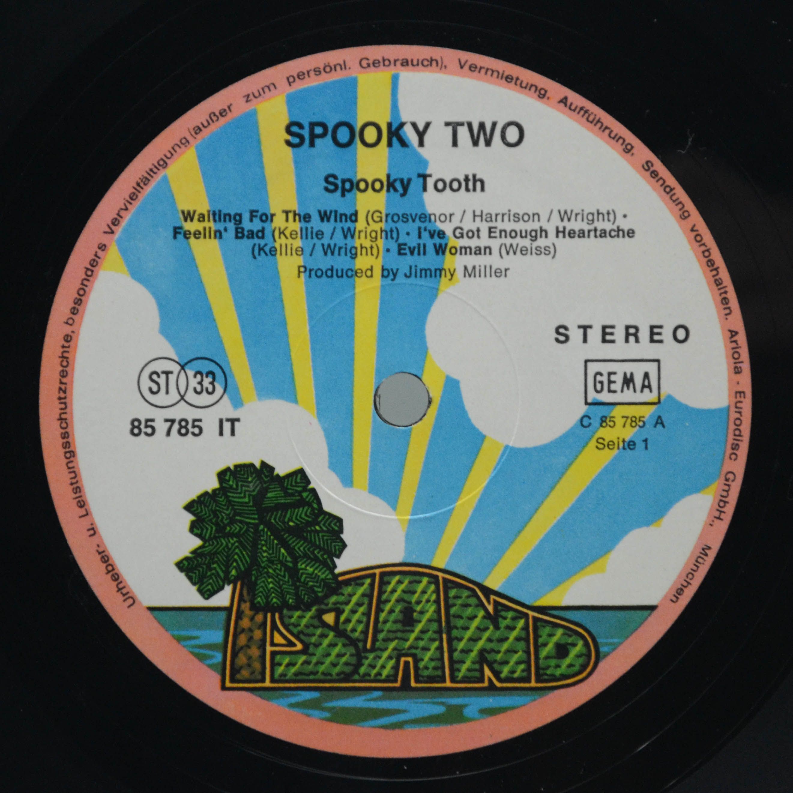 Виниловая пластинка Spooky Tooth — Spooky Two, 1969