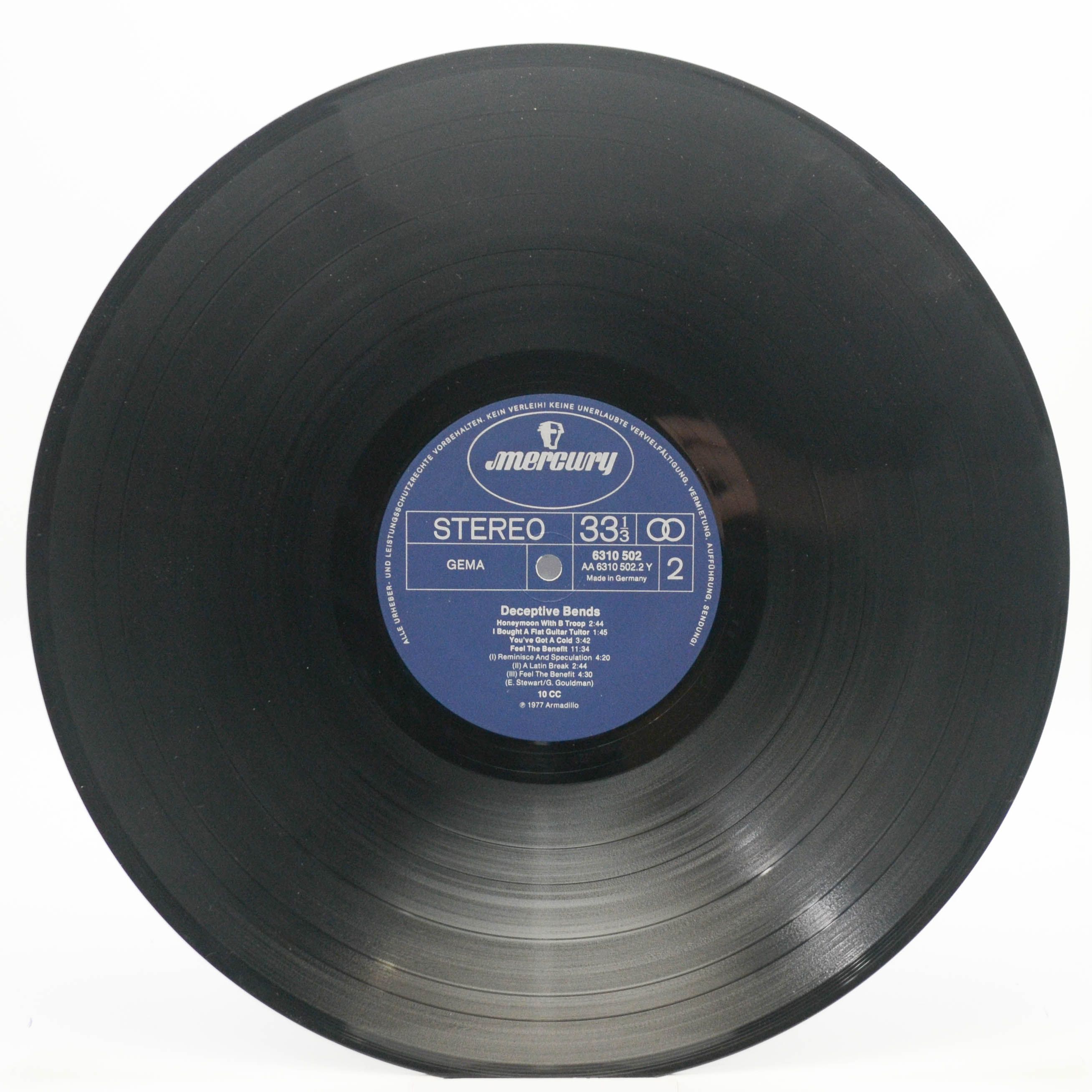 Виниловая пластинка 10cc — Deceptive Bends, 1977