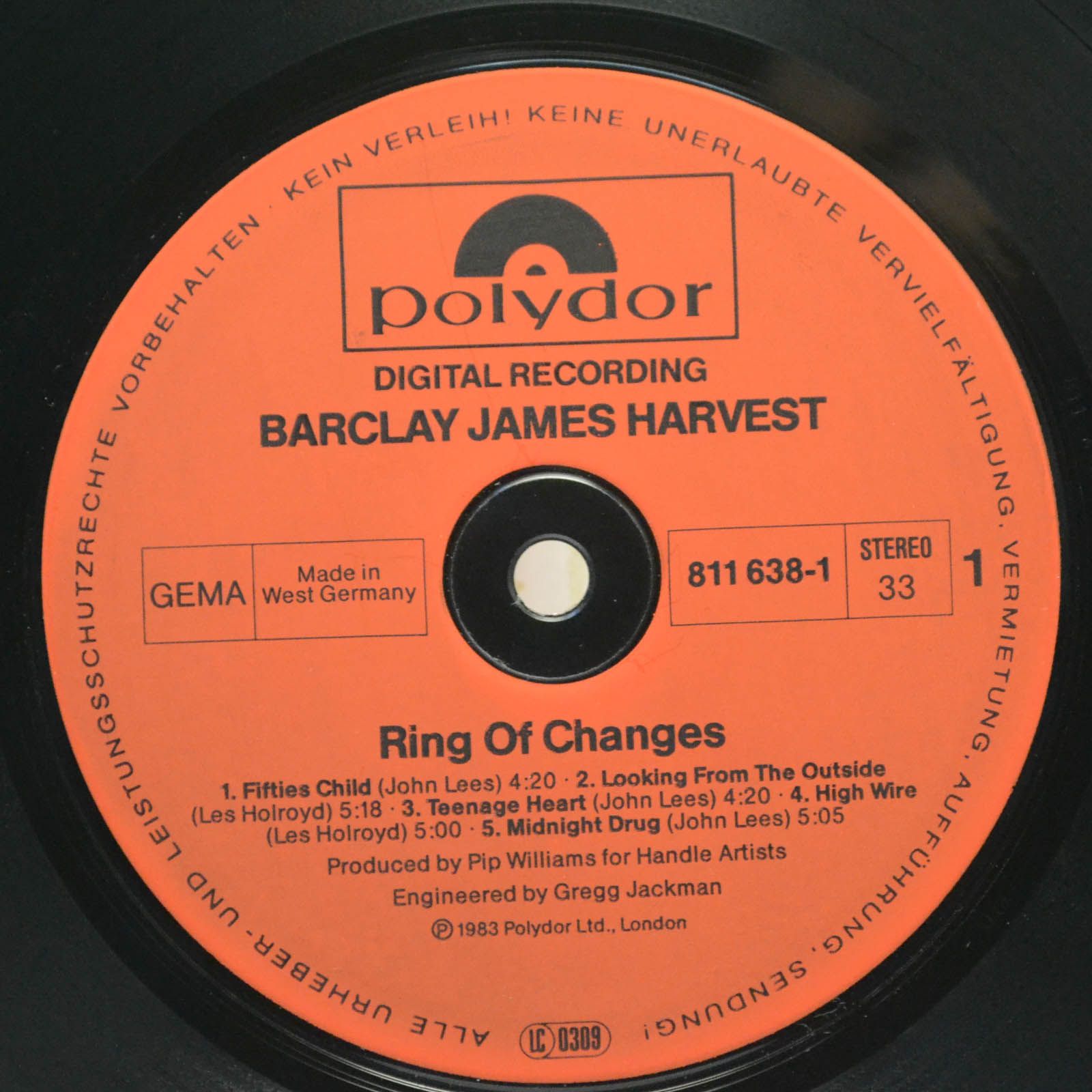 Виниловая пластинка Barclay James Harvest — Ring Of Changes, 1983
