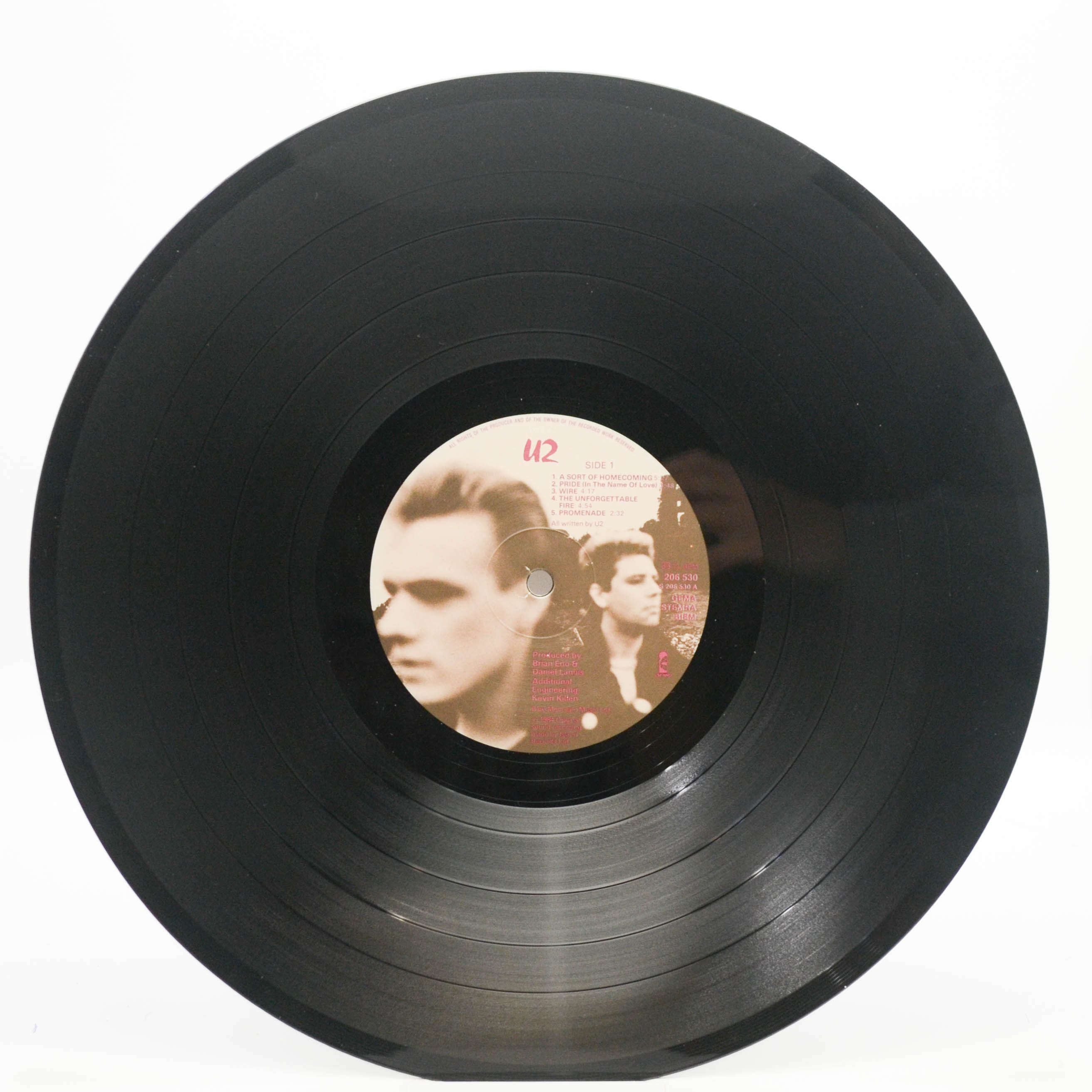 U2 — The Unforgettable Fire, 1985