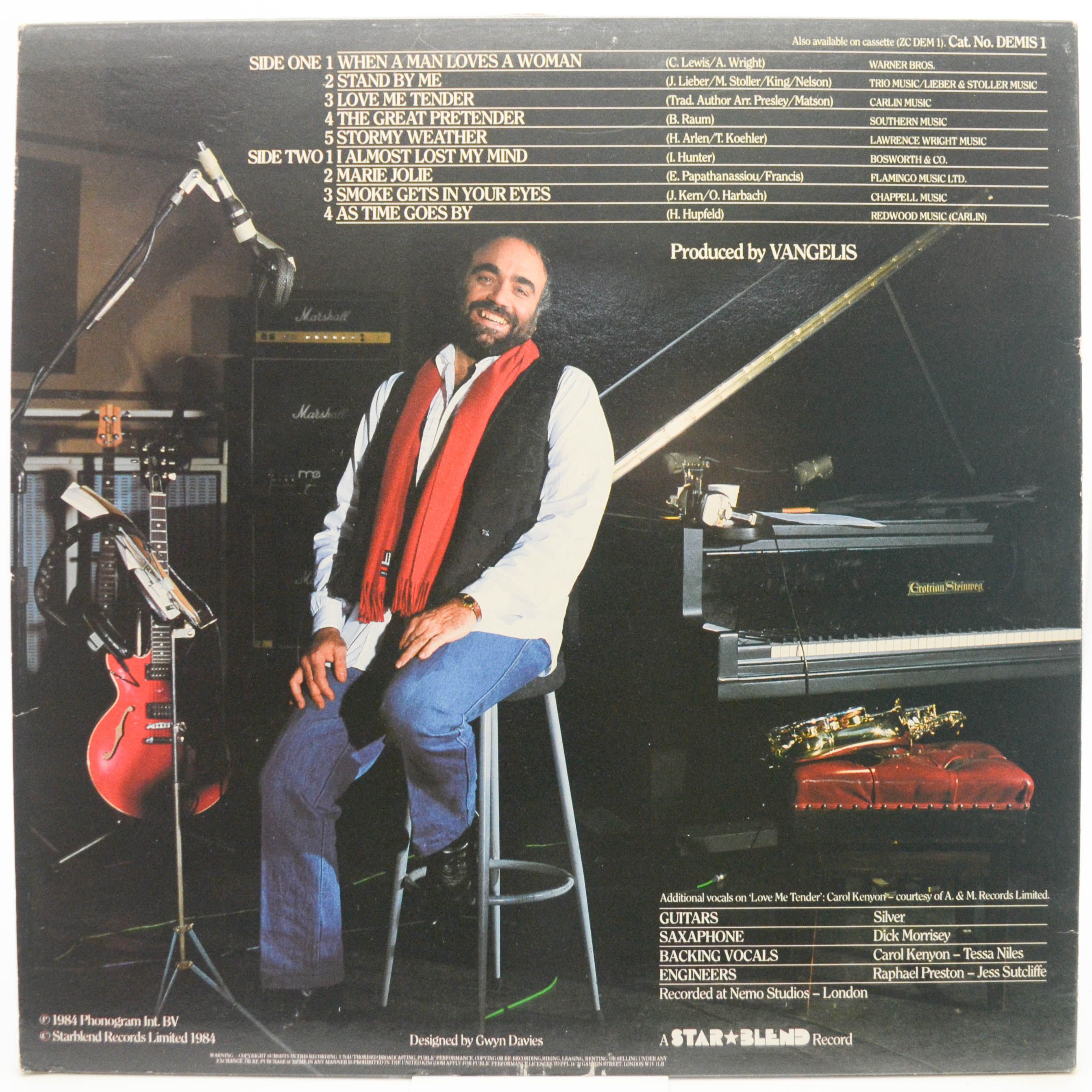 Demis Roussos — Reflection (UK), 1984