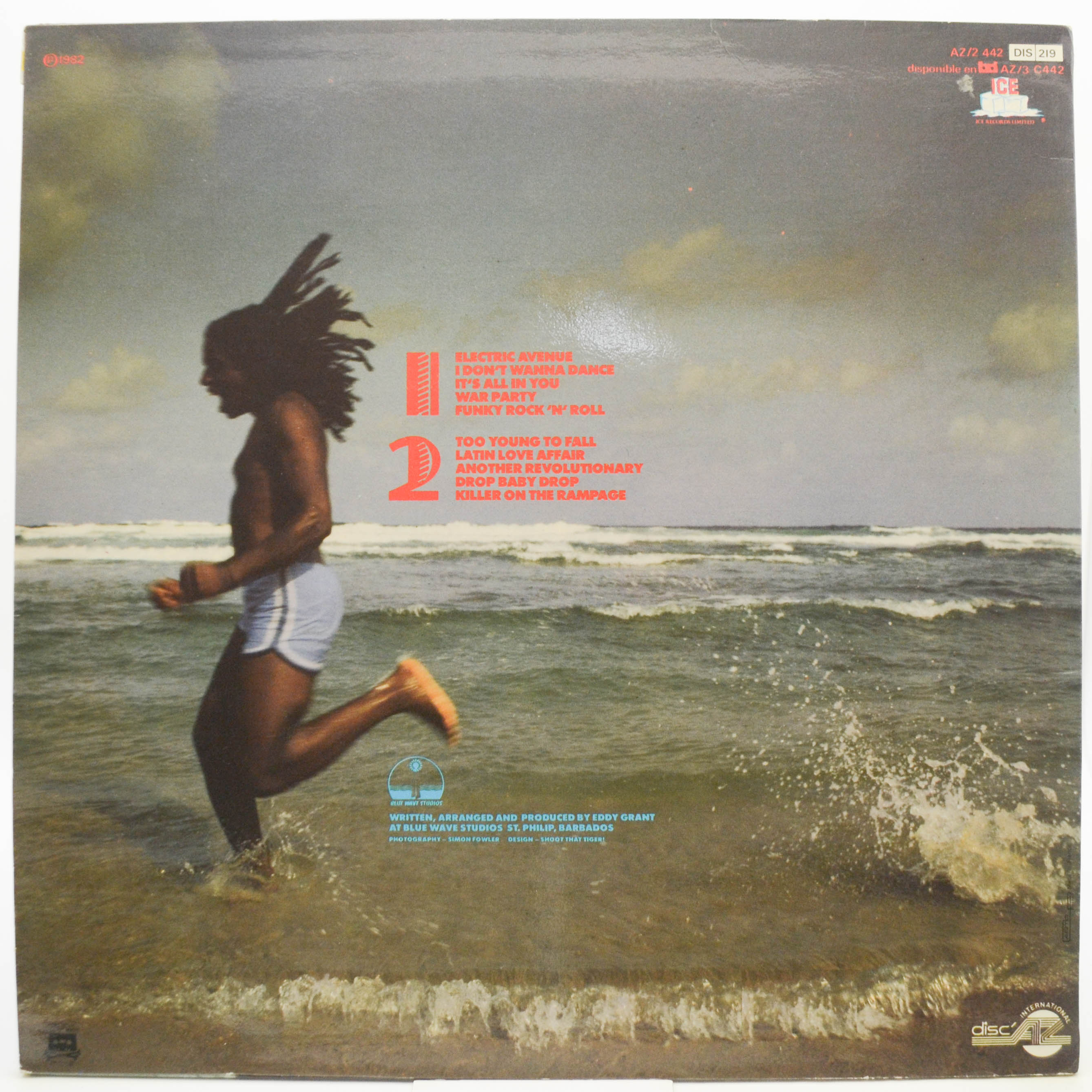 Eddy Grant — Killer On The Rampage, 1982