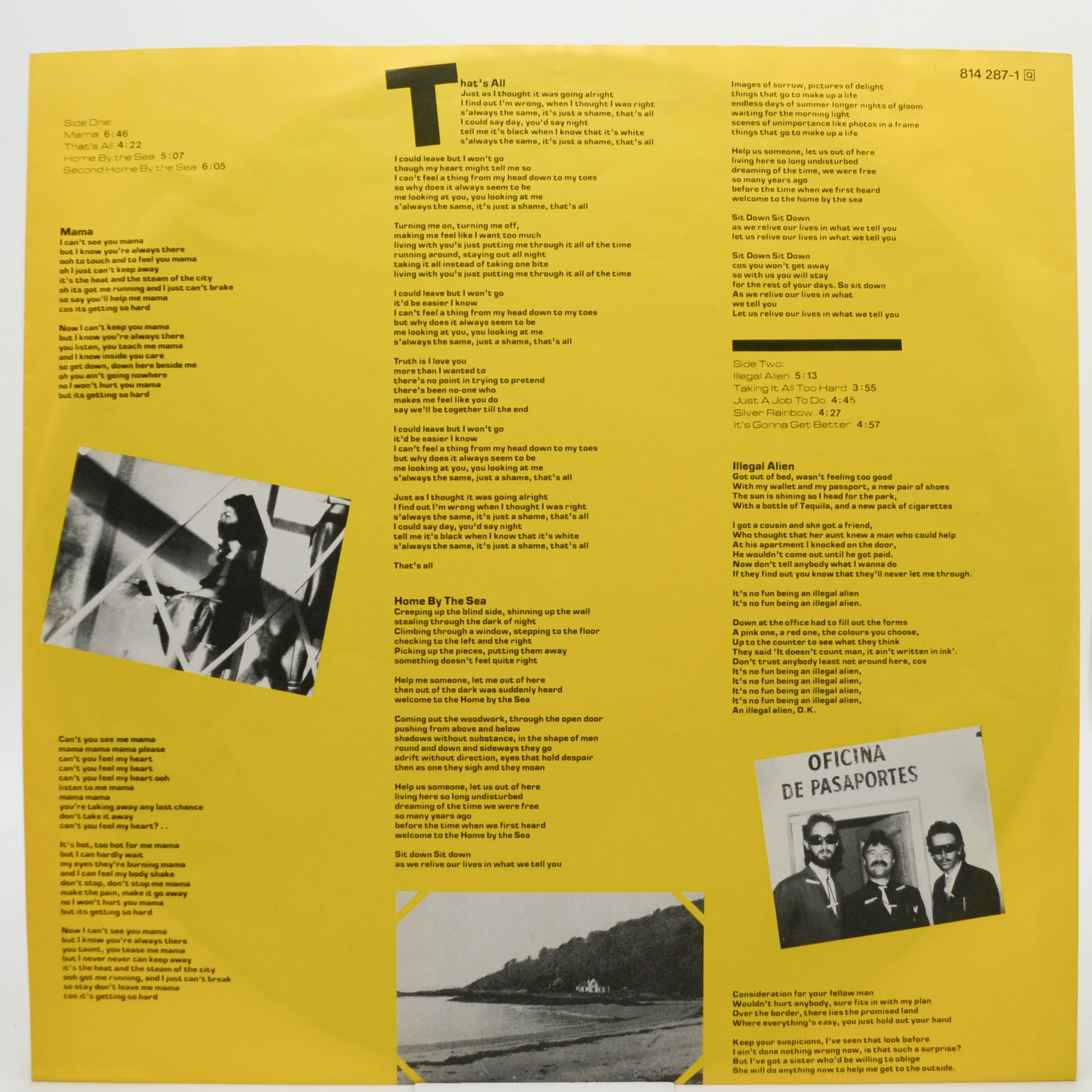 Genesis — Genesis, 1983