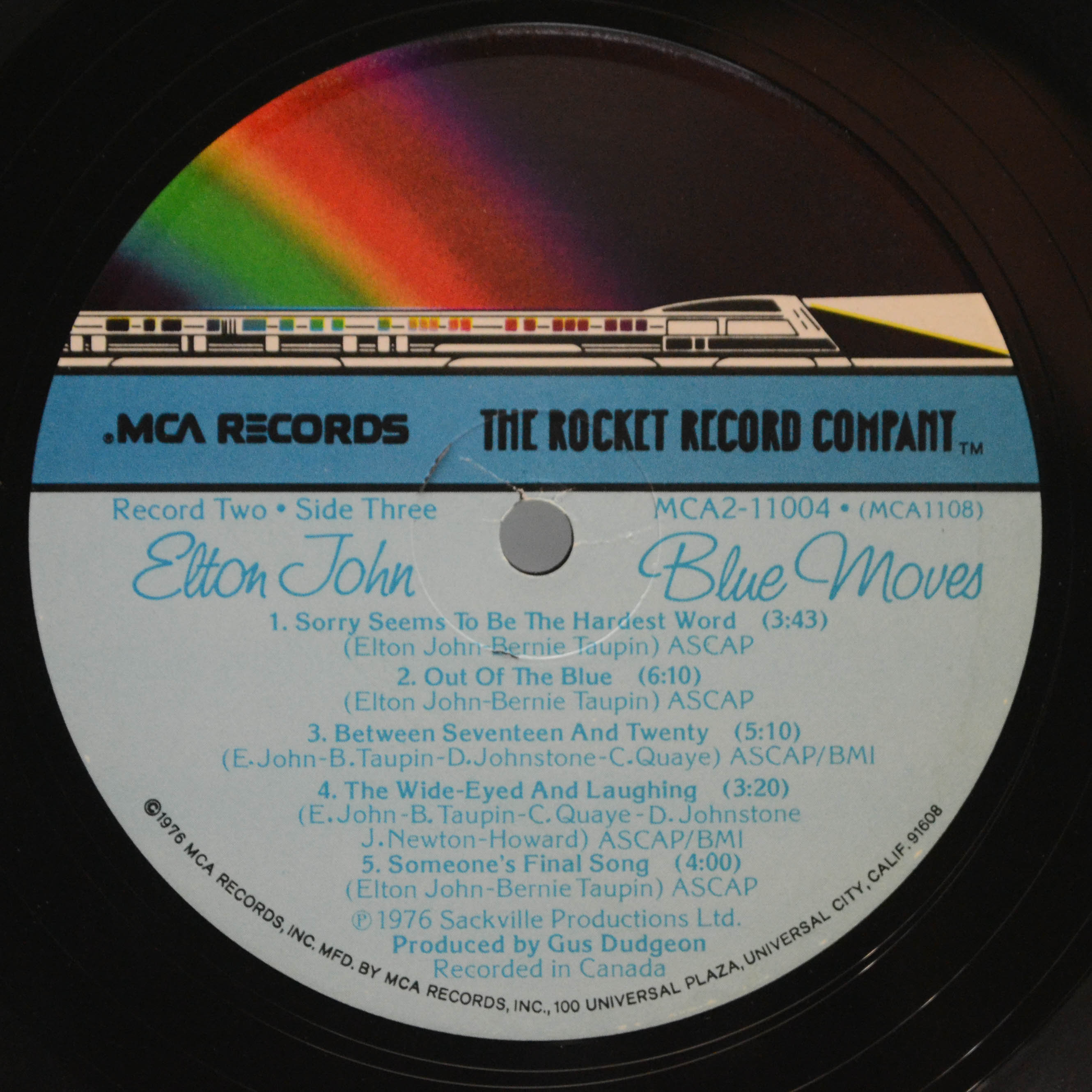 Elton John — Blue Moves (2LP, USA), 1976