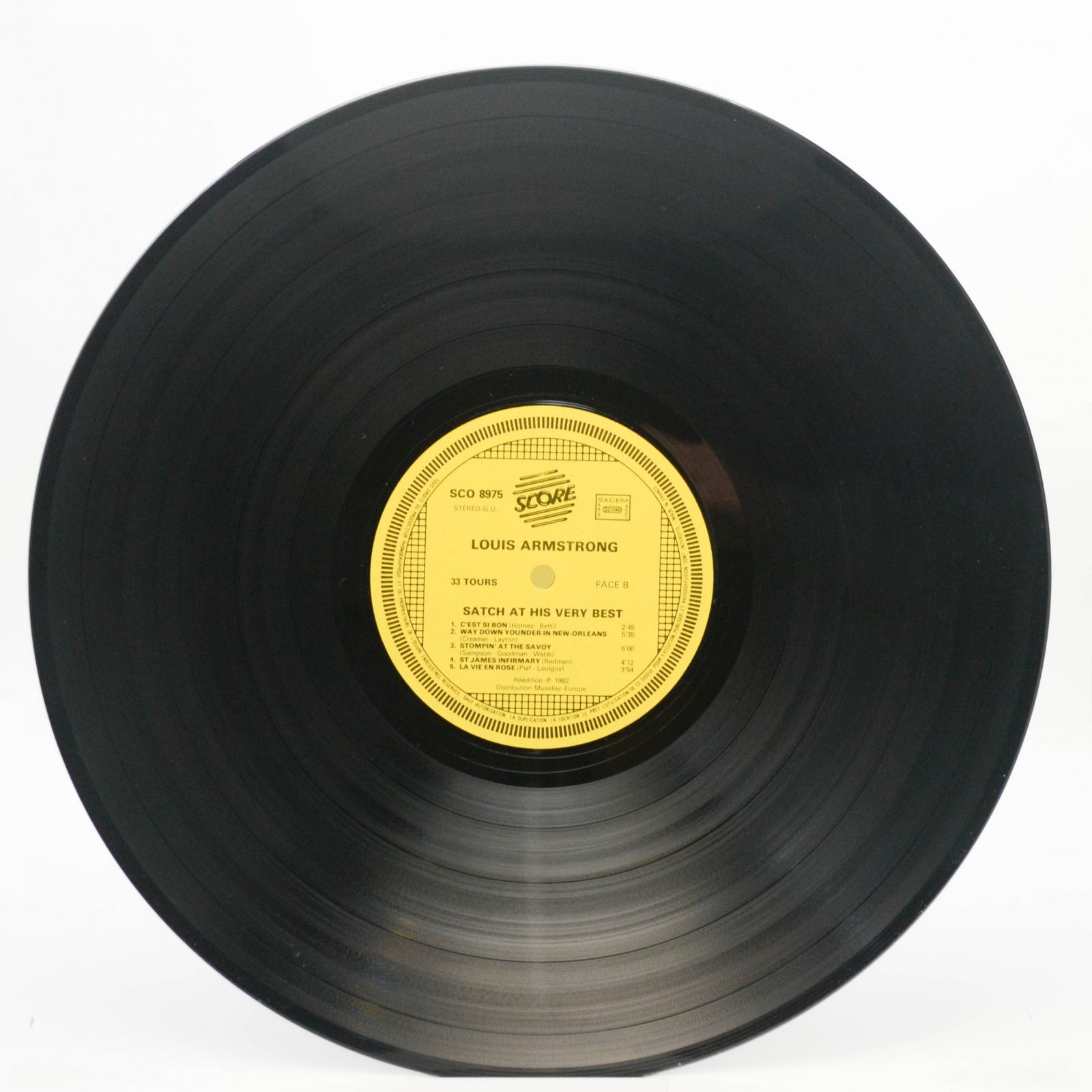 Louis Armstrong — Satch At His Very Best, 1982