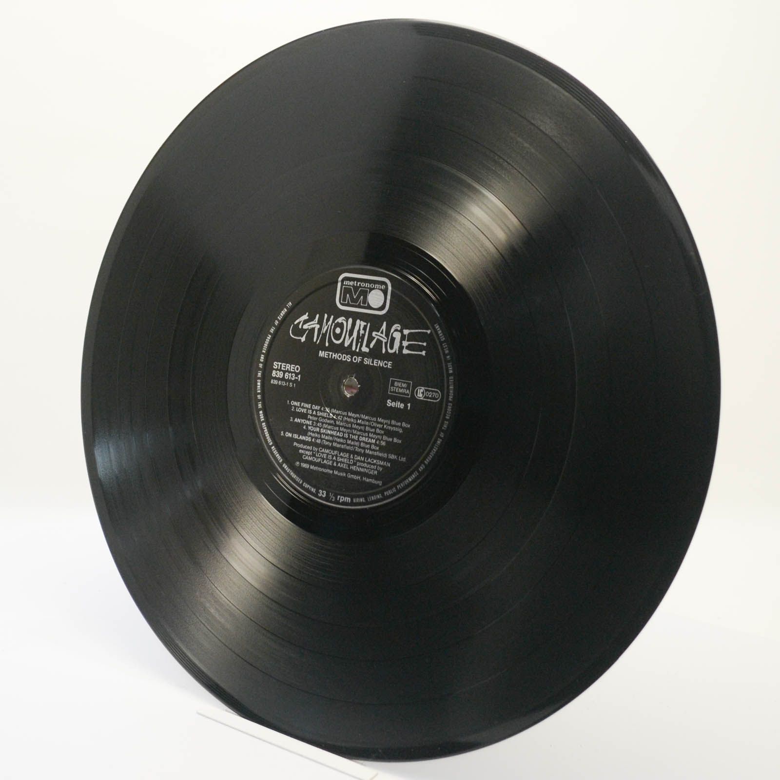 Camouflage — Methods Of Silence, 1989