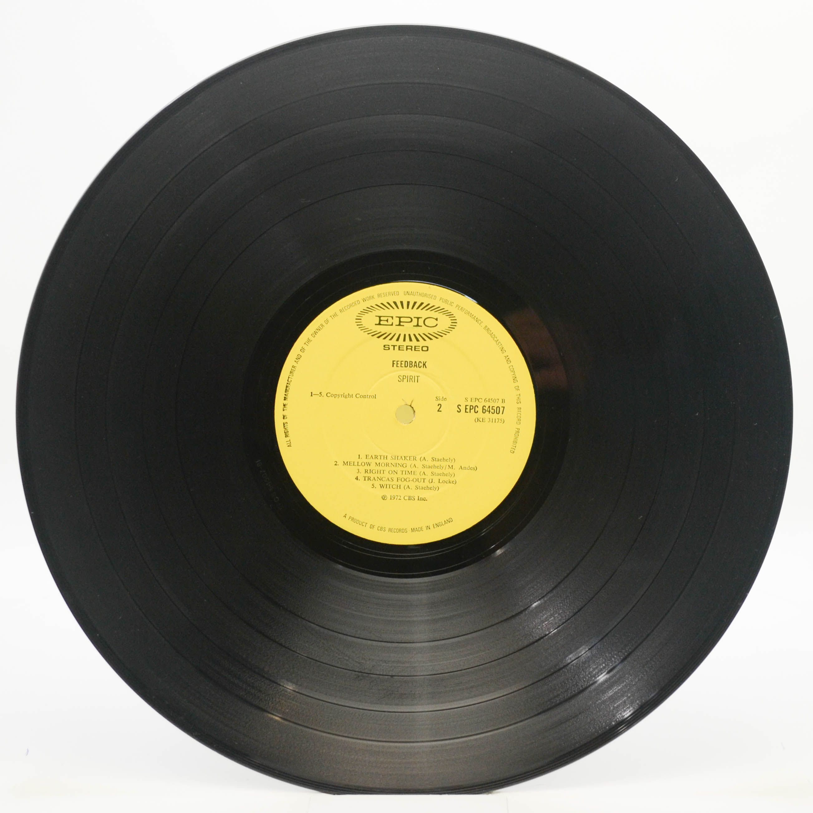 Spirit — Feedback (UK), 1972