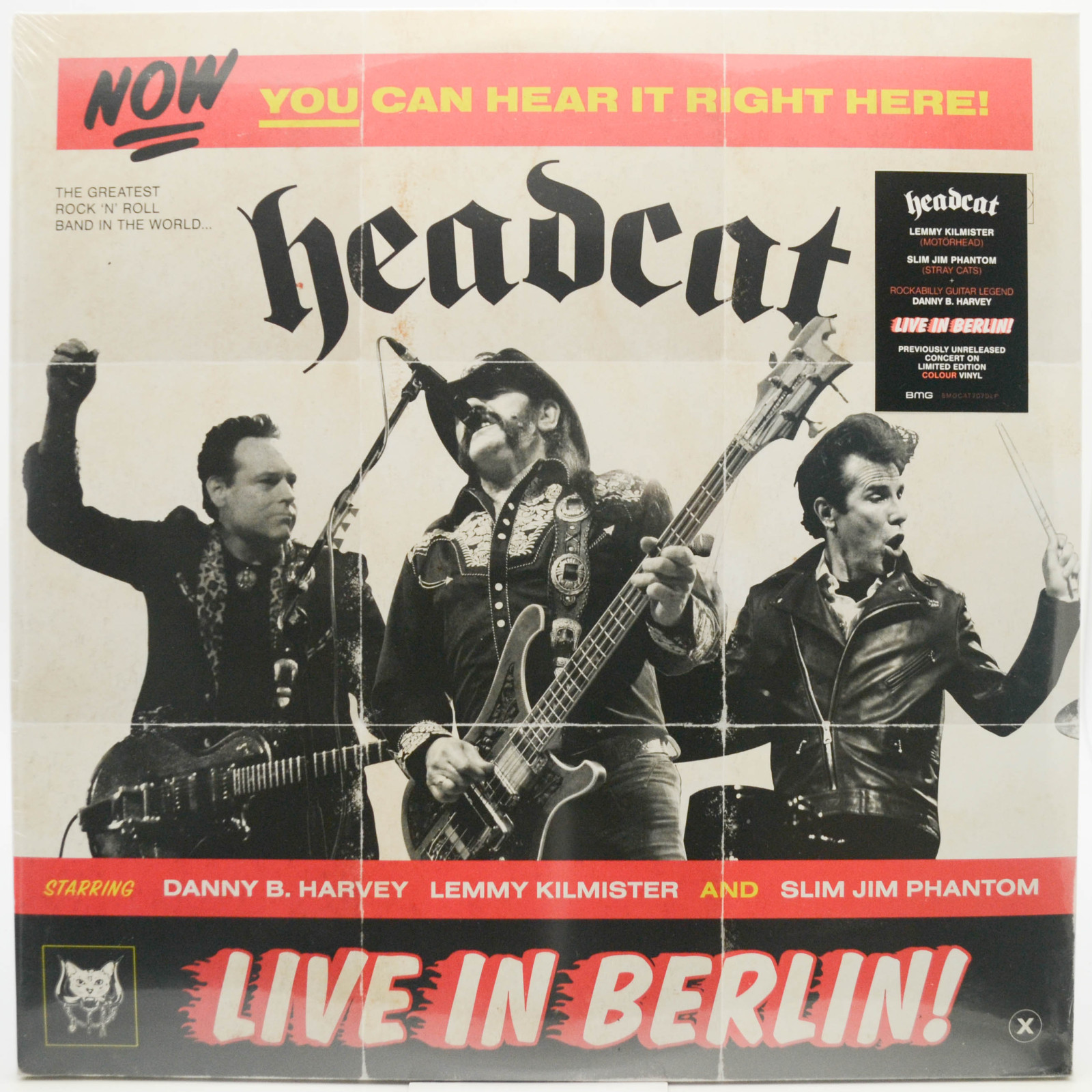 Виниловая пластинка Headcat — Live In Berlin! (2LP), 2023