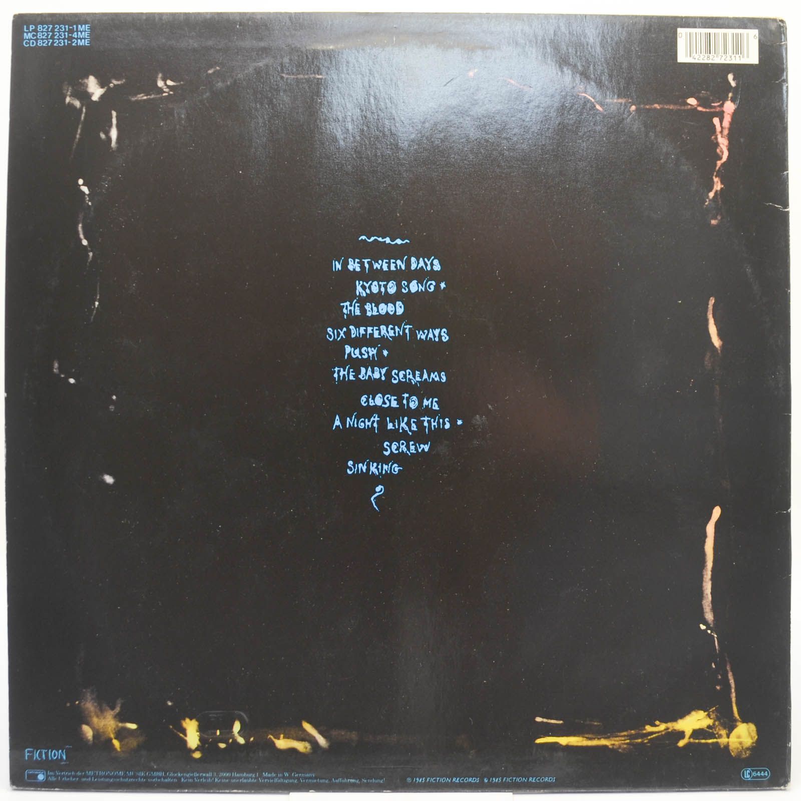 Cure — The Head On The Door, 1985