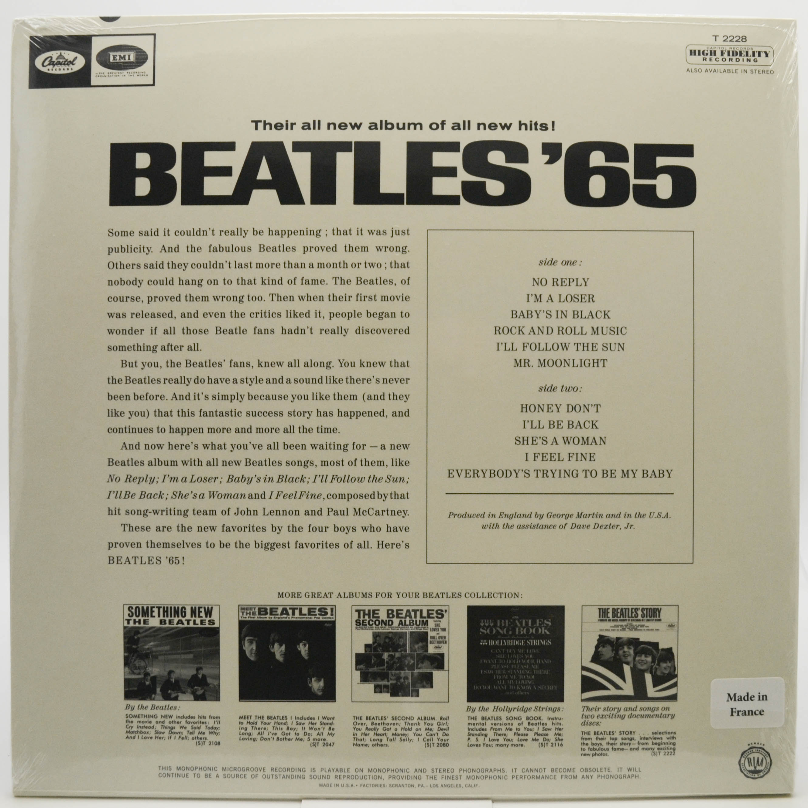 Beatles — Beatles '65, 1964