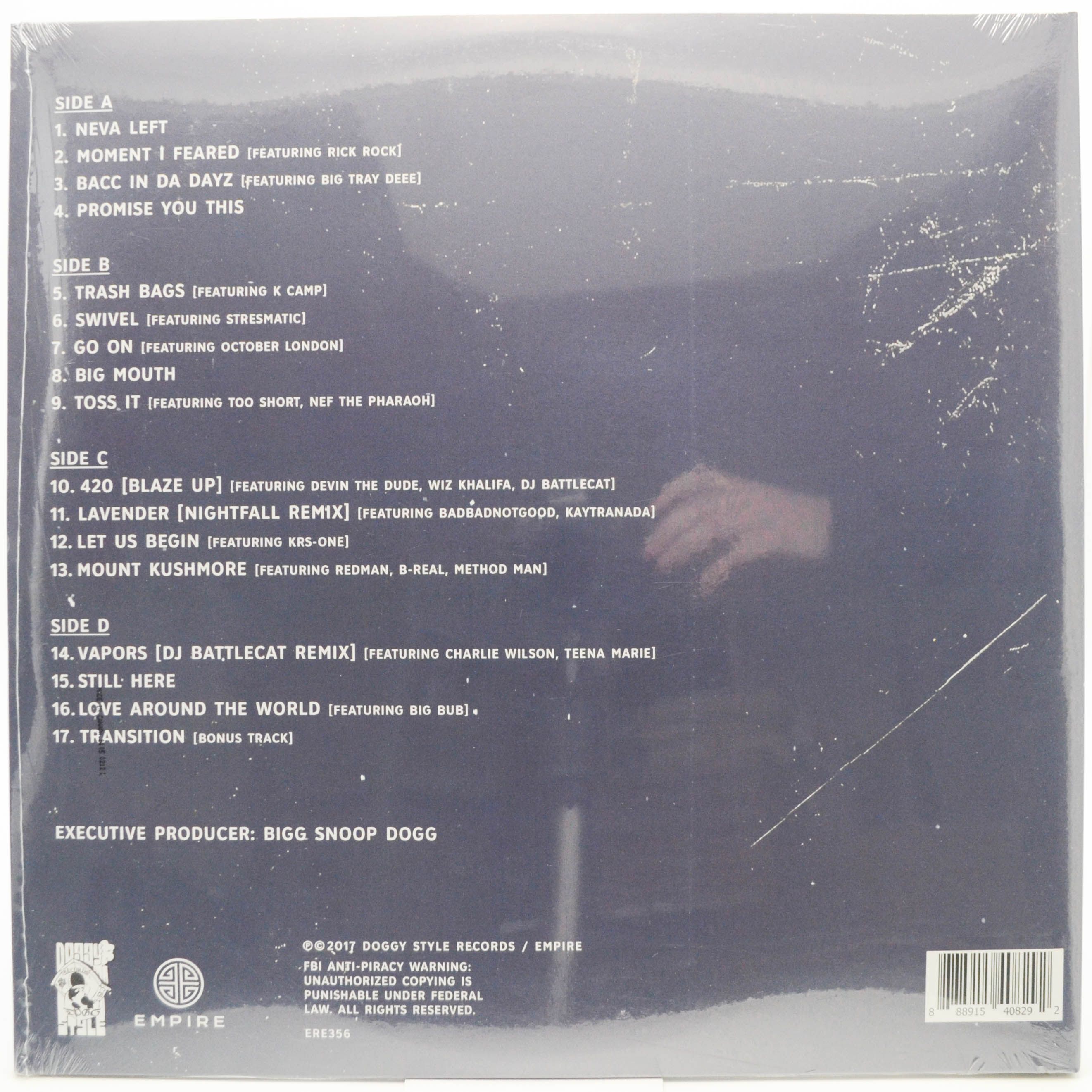 Snoop Dogg — Neva Left (2LP, USA), 2017