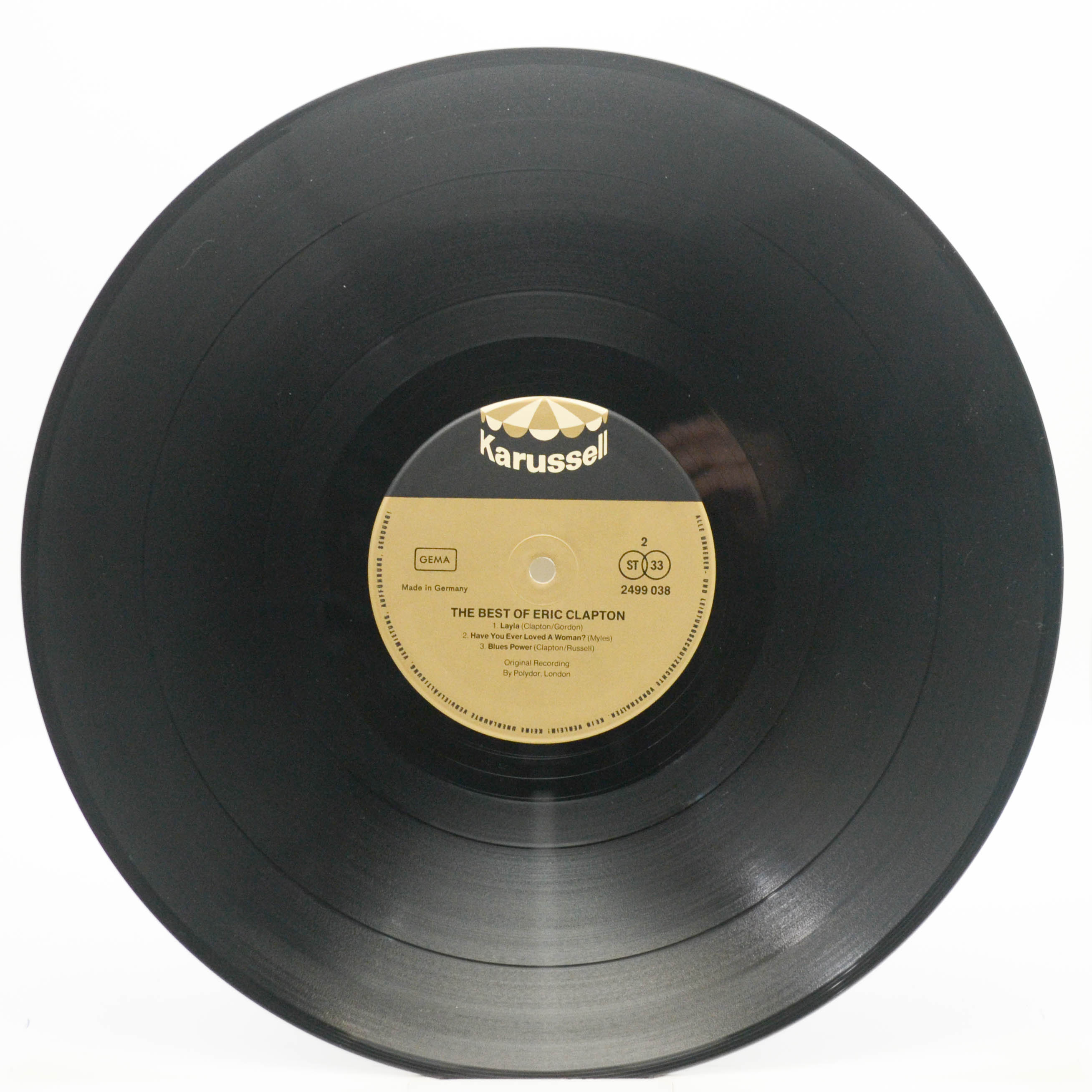 Eric Clapton — The Best Of Eric Clapton, 1972