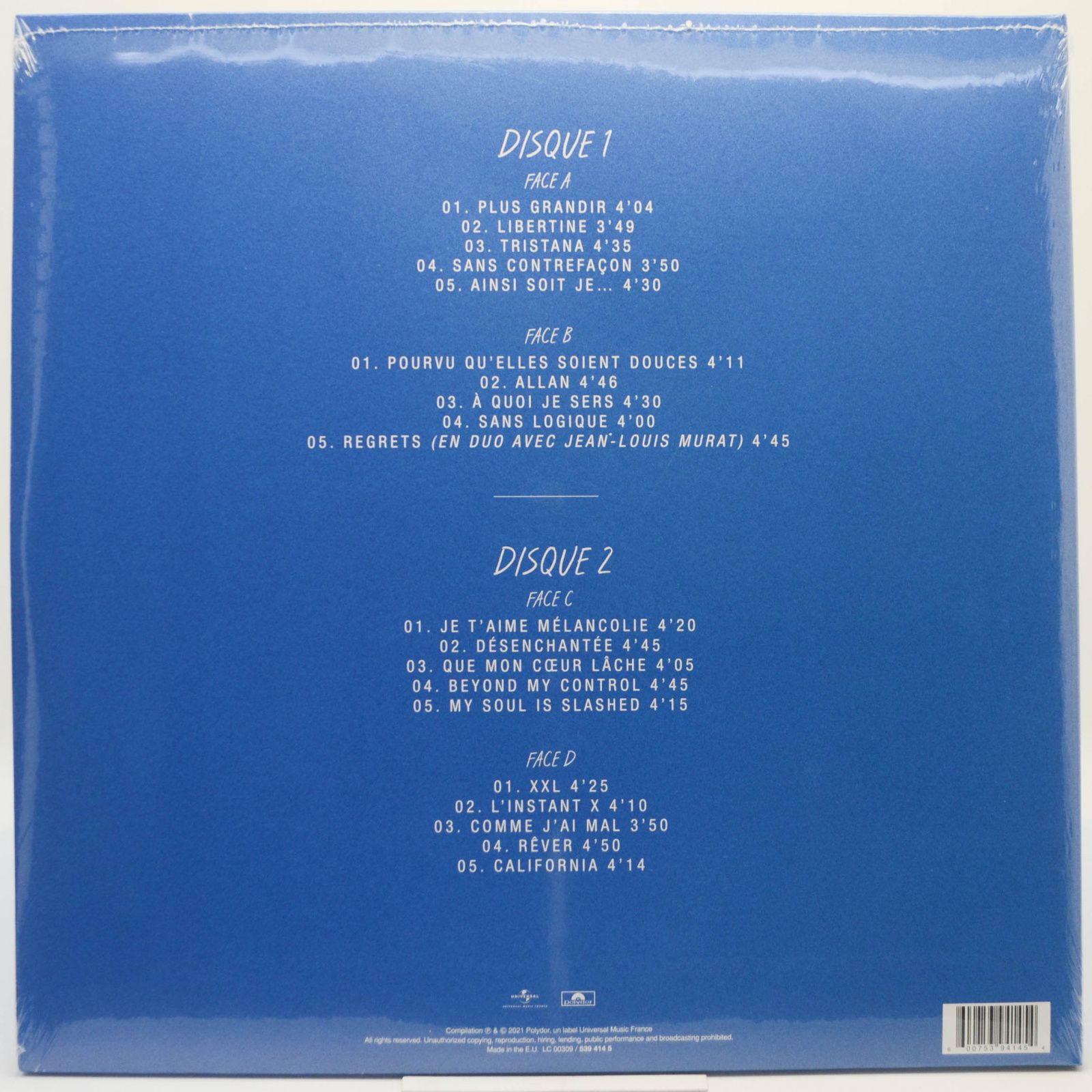 Mylène Farmer — Plus Grandir (2LP), 2021