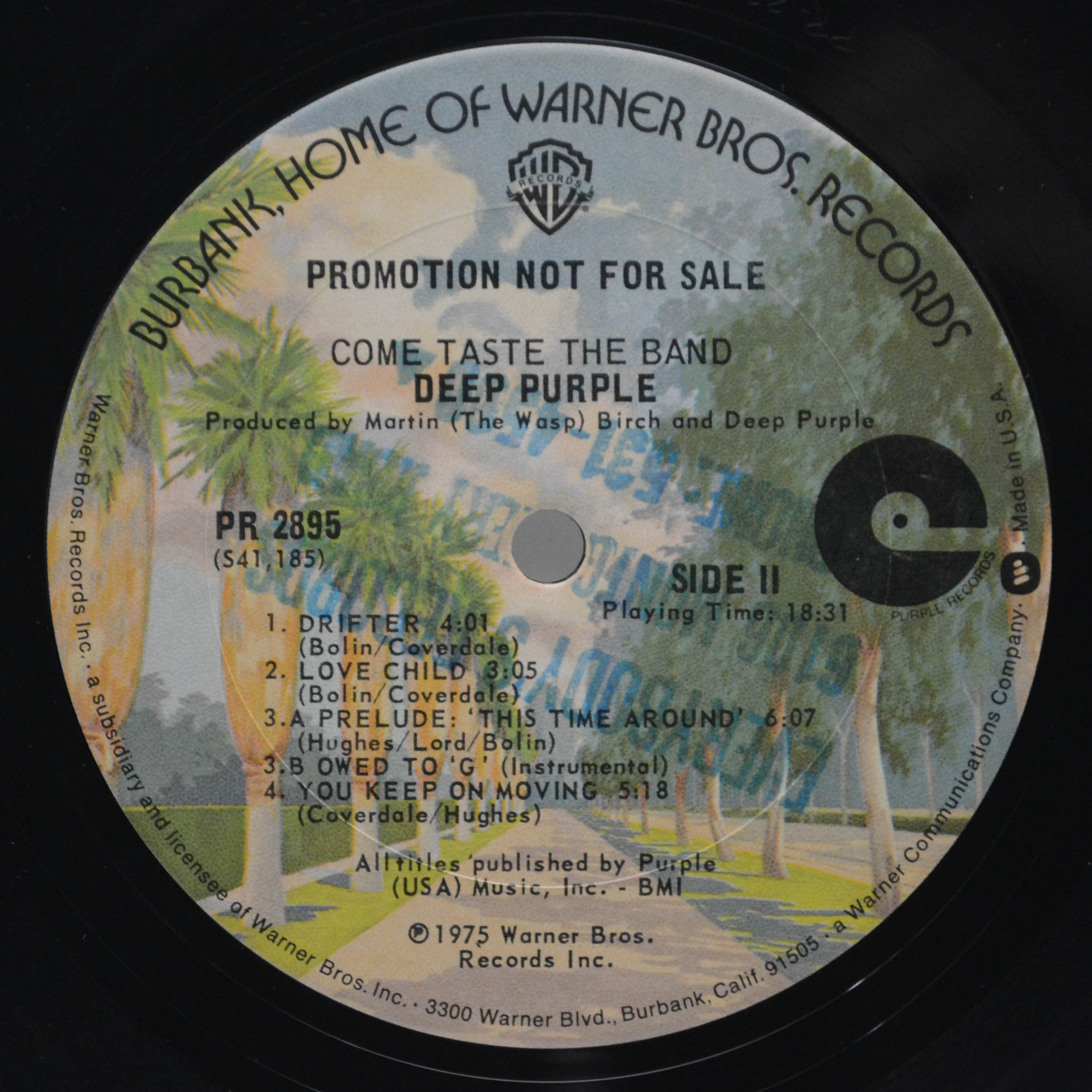 Deep Purple — Come Taste The Band, 1975