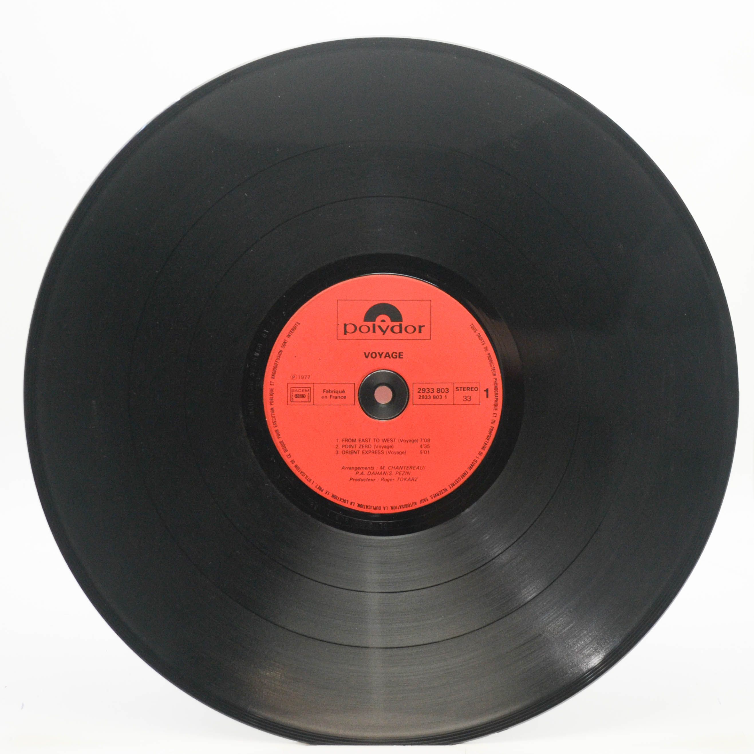 Виниловая пластинка Voyage — Voyage (1-st, France), 1977