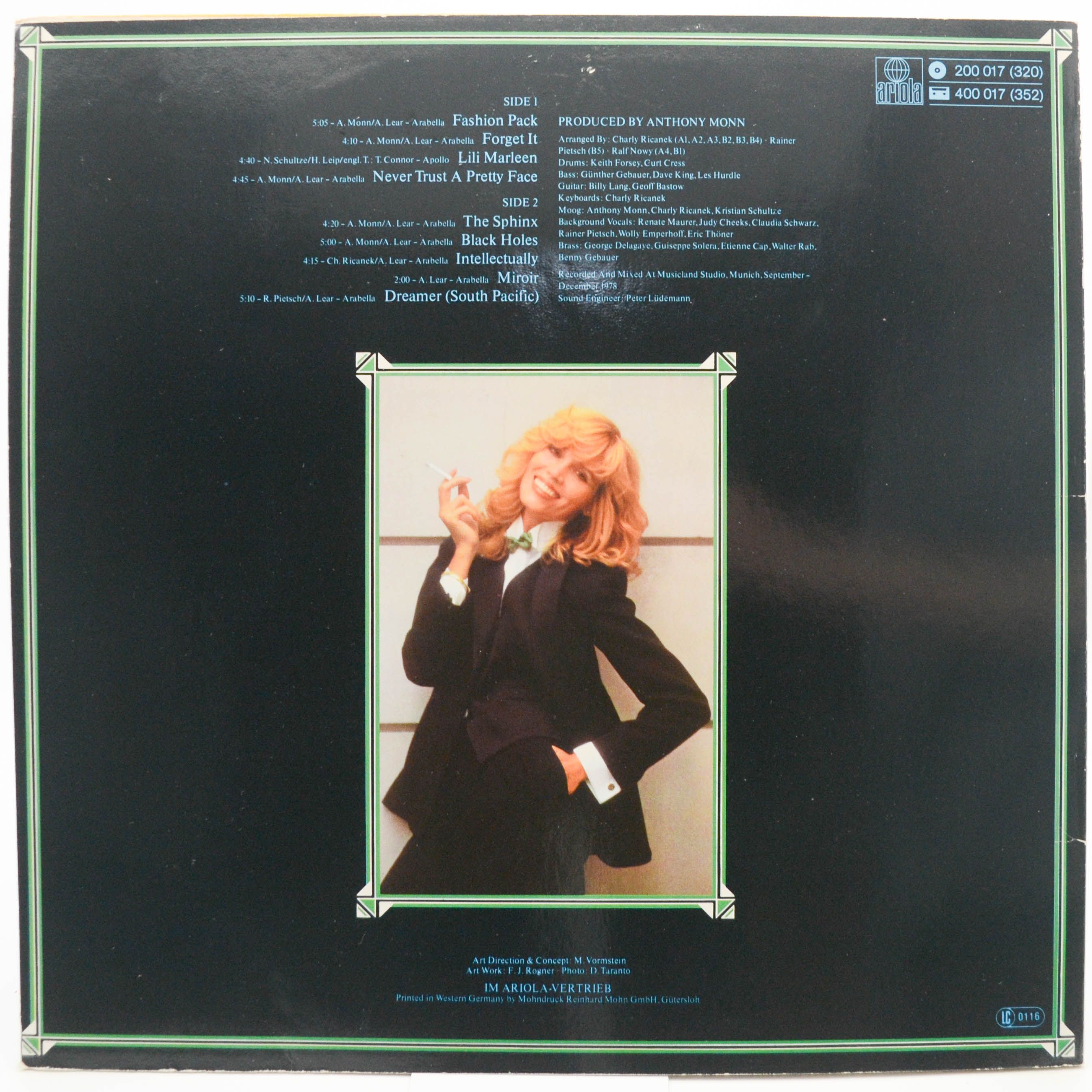 Виниловая пластинка Amanda Lear — Never Trust A Pretty Face, 1979