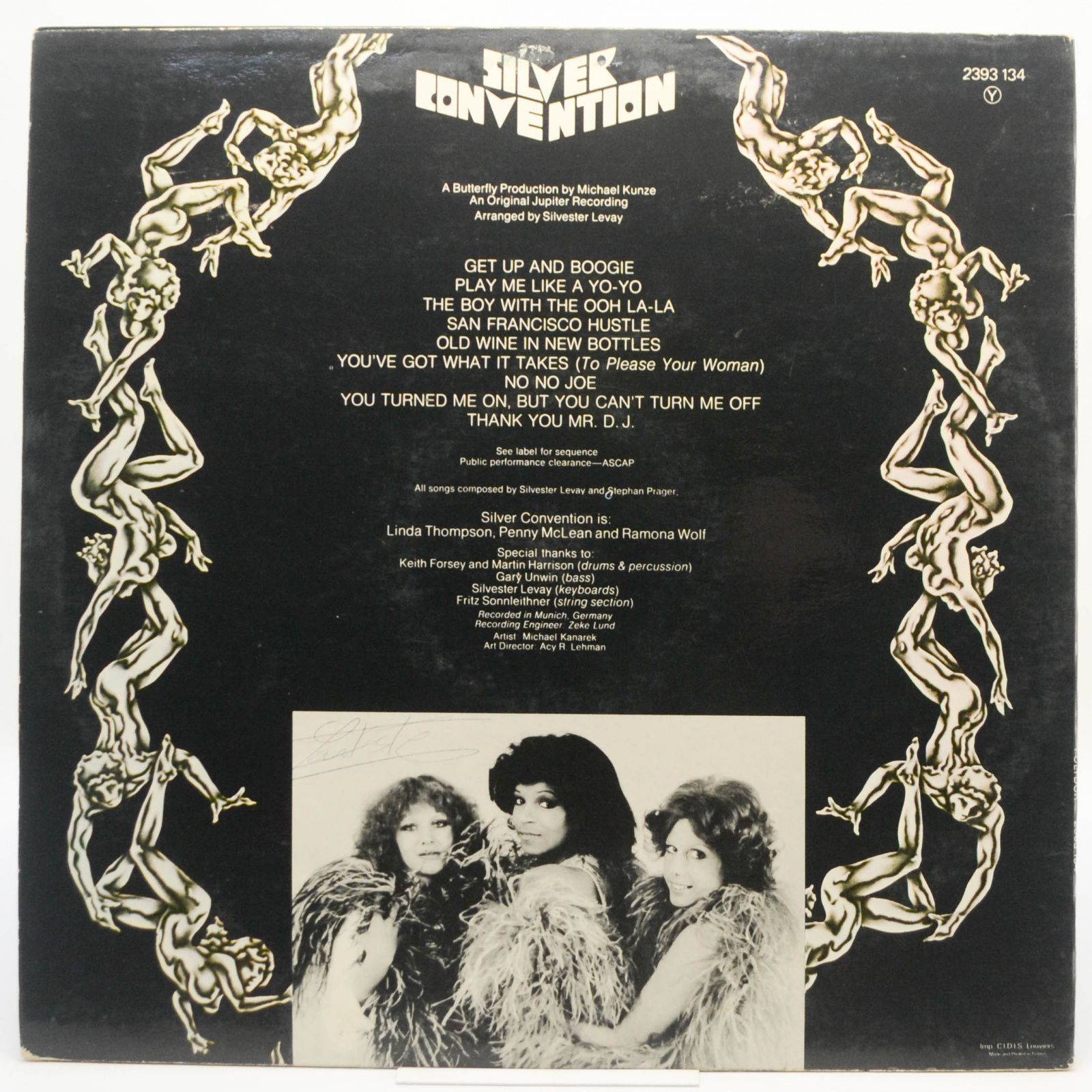 Виниловая пластинка Silver Convention — Get Up And Boogie!, 1976