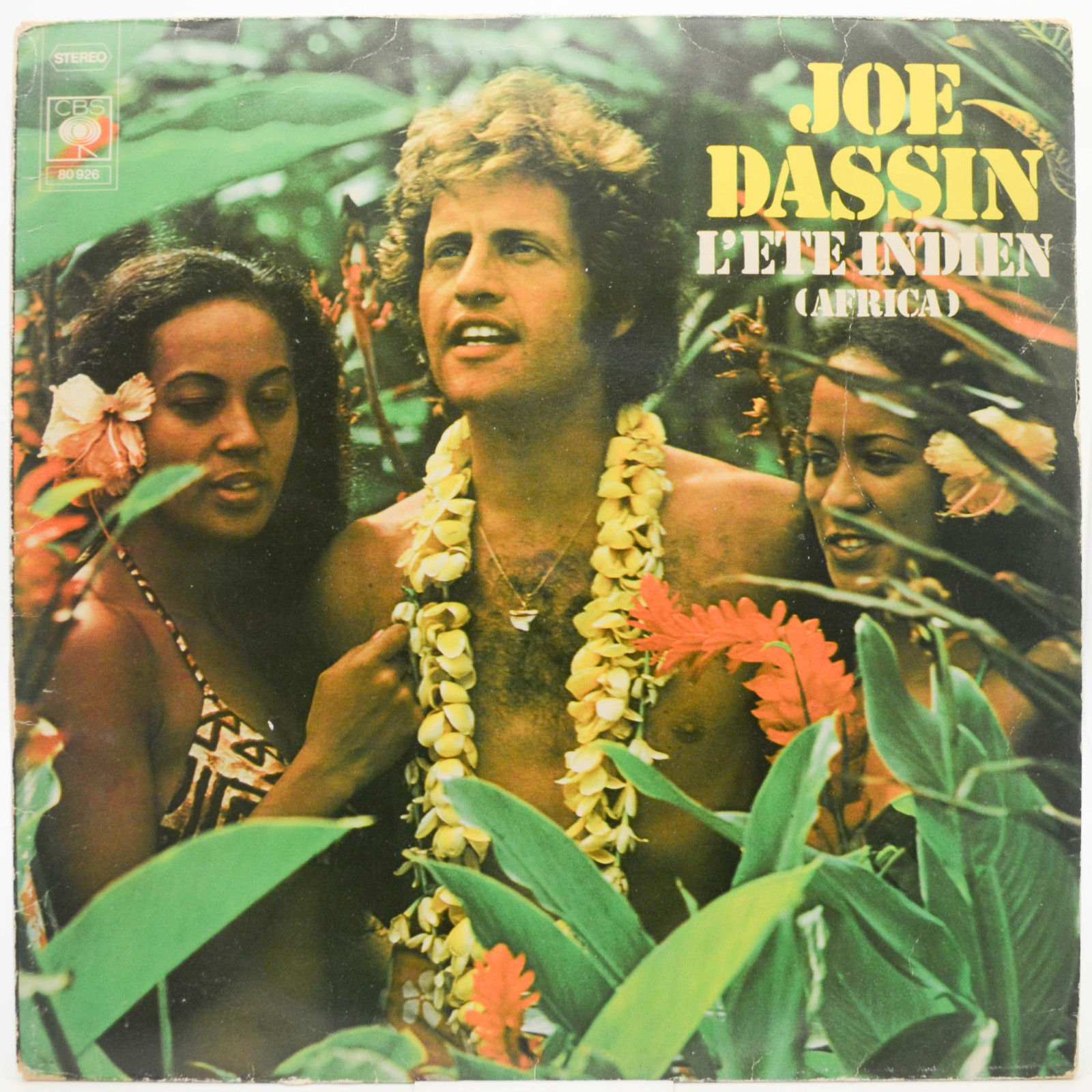 Виниловая пластинка Joe Dassin — L'Ete Indien (Africa), 1974
