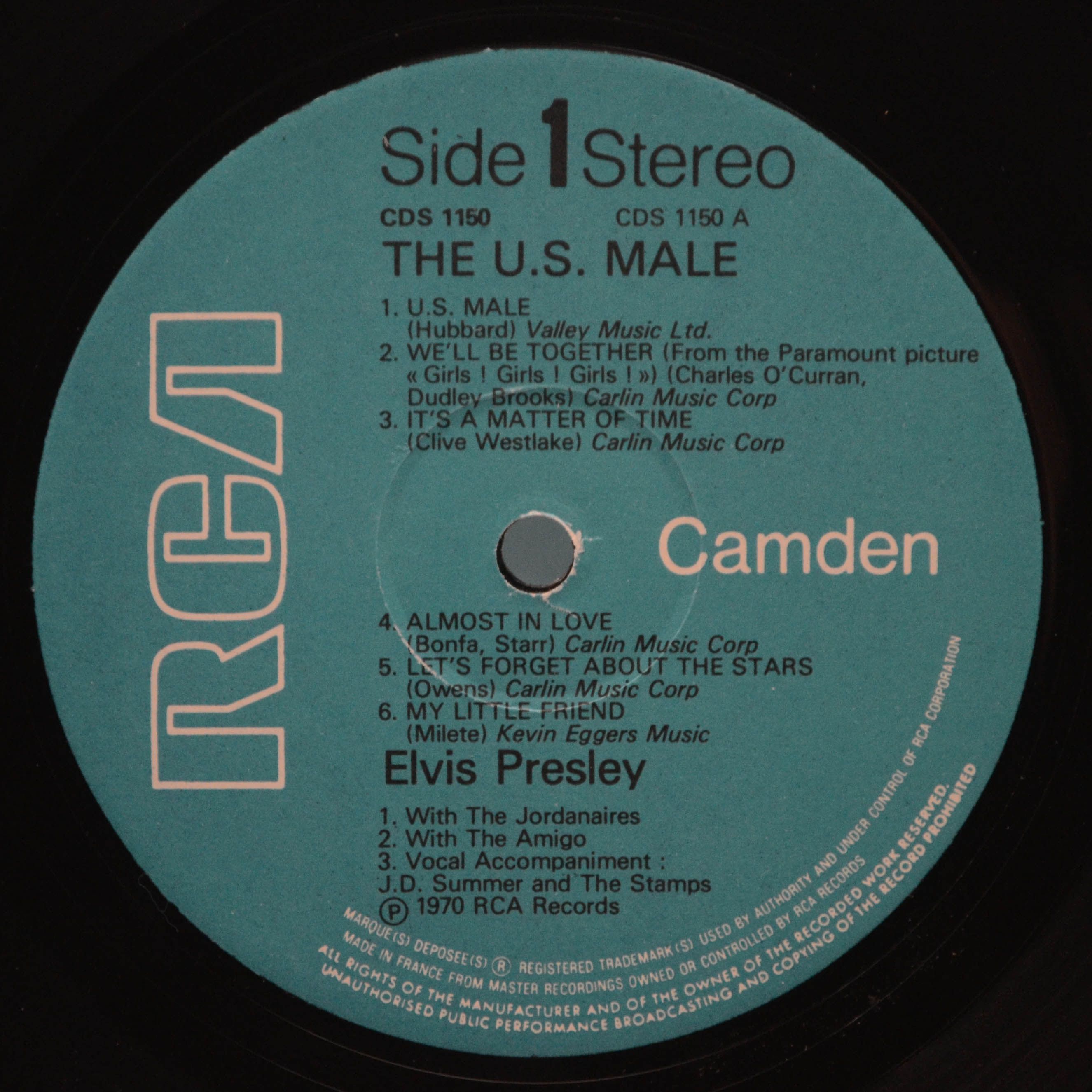 Elvis Presley — The U.S. Male (UK), 1975