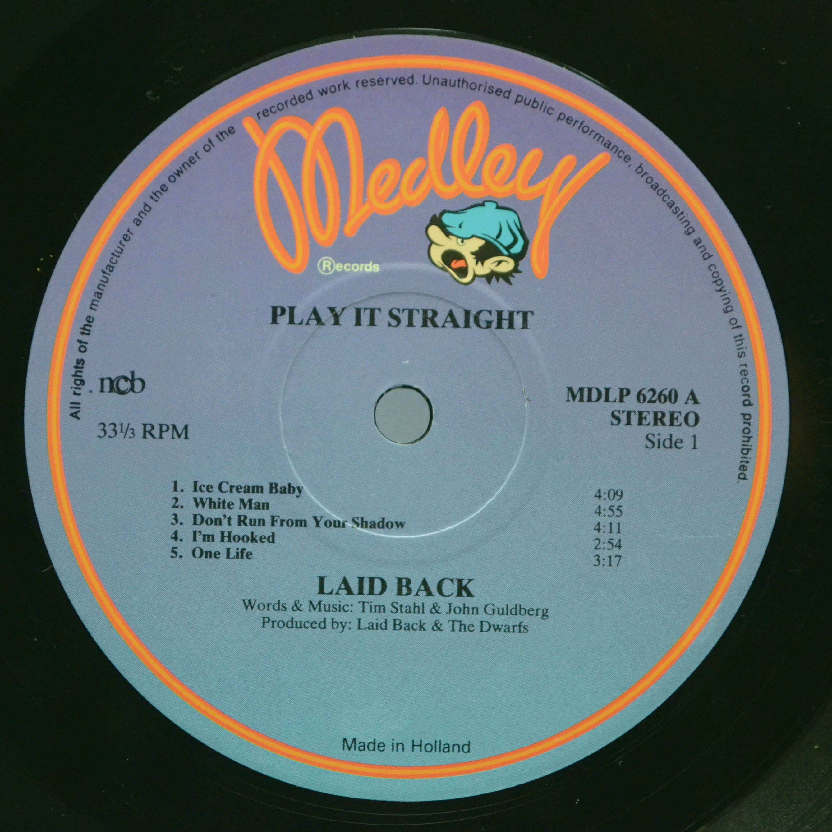 Laid Back — Play It Straight, 1985