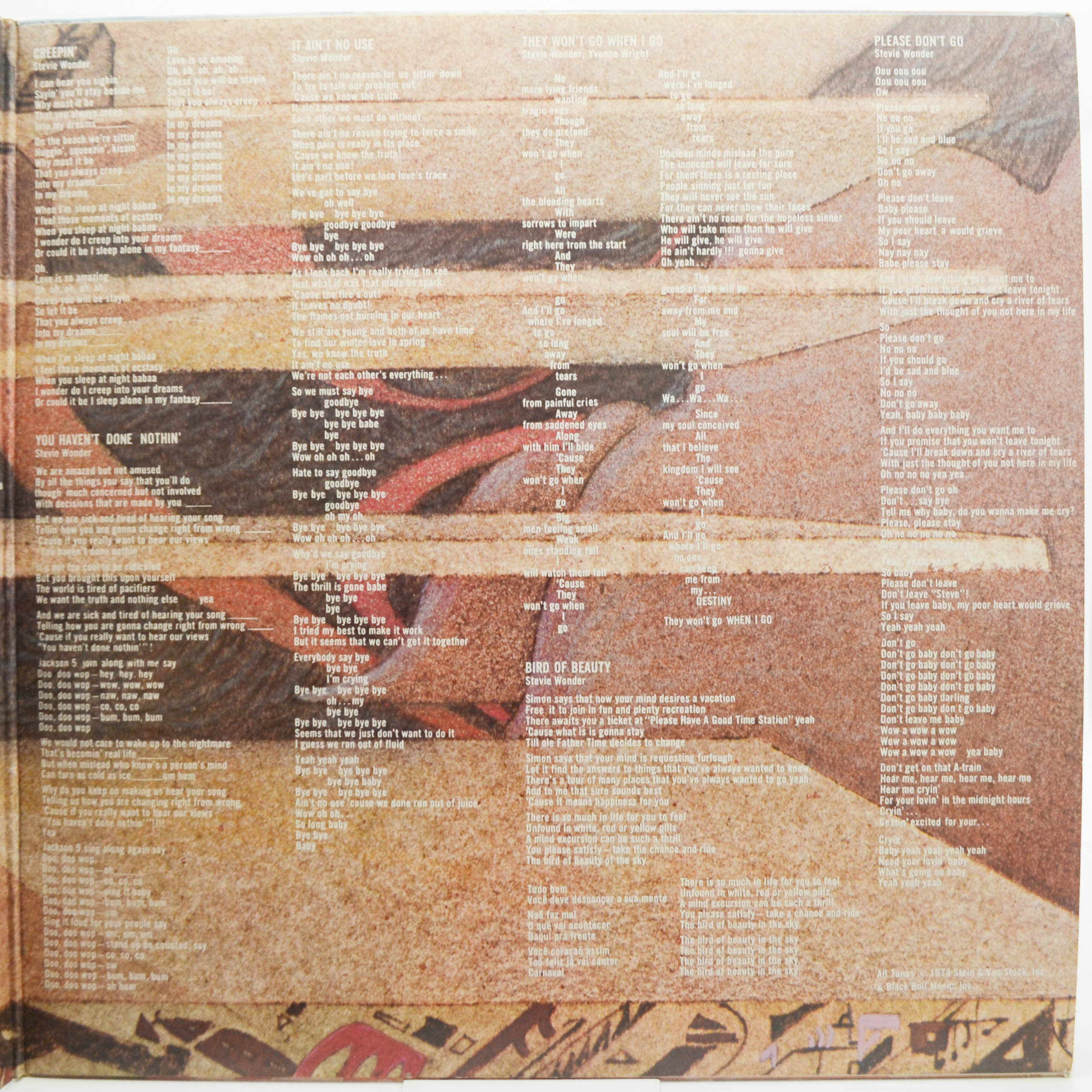 Виниловая пластинка Stevie Wonder — Fulfillingness' First Finale, 1974