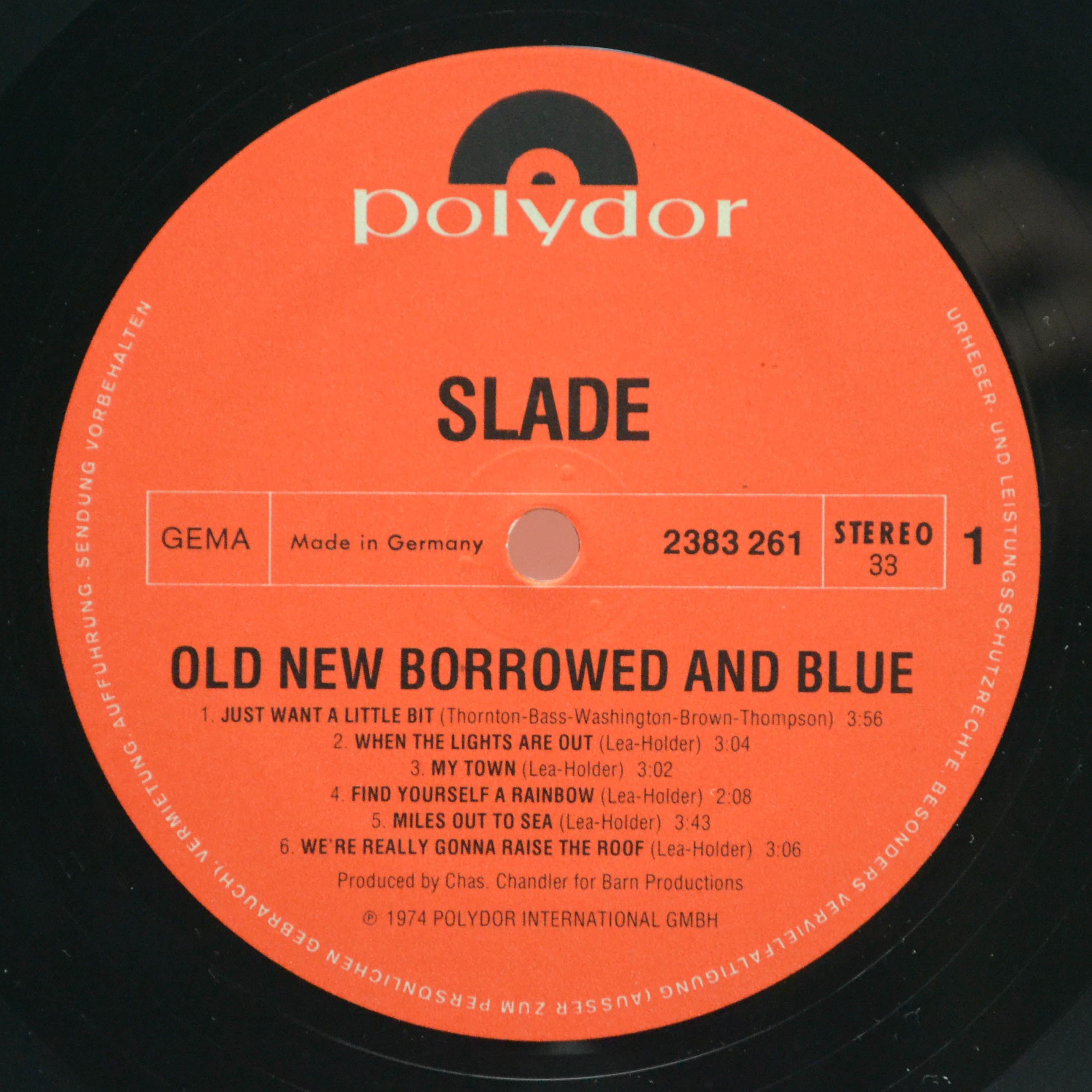 Slade — Old New Borrowed And Blue, 1974