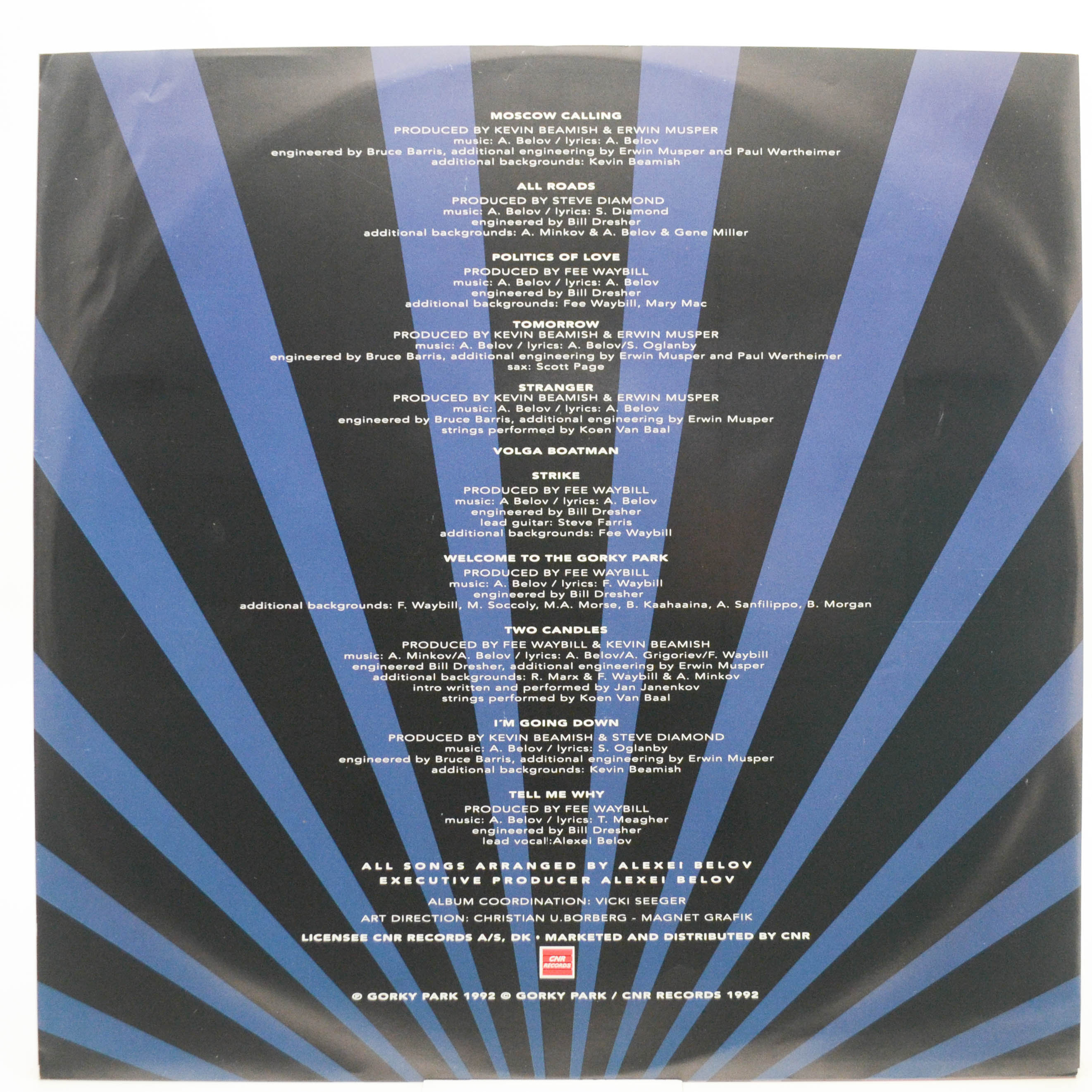 Виниловая пластинка Gorky Park — Moscow Calling, 1992