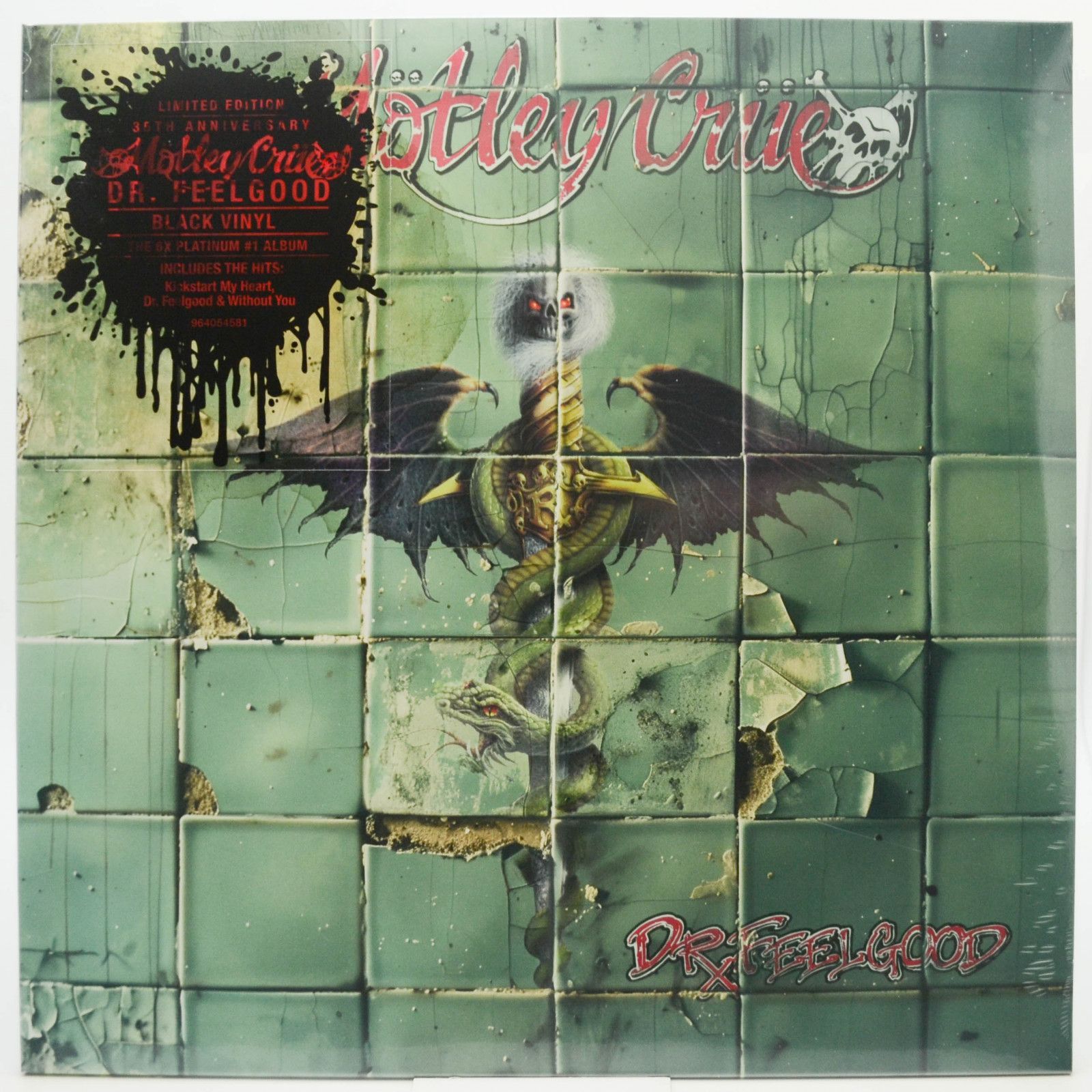 Виниловая пластинка Mötley Crüe — Dr. Feelgood, 1989
