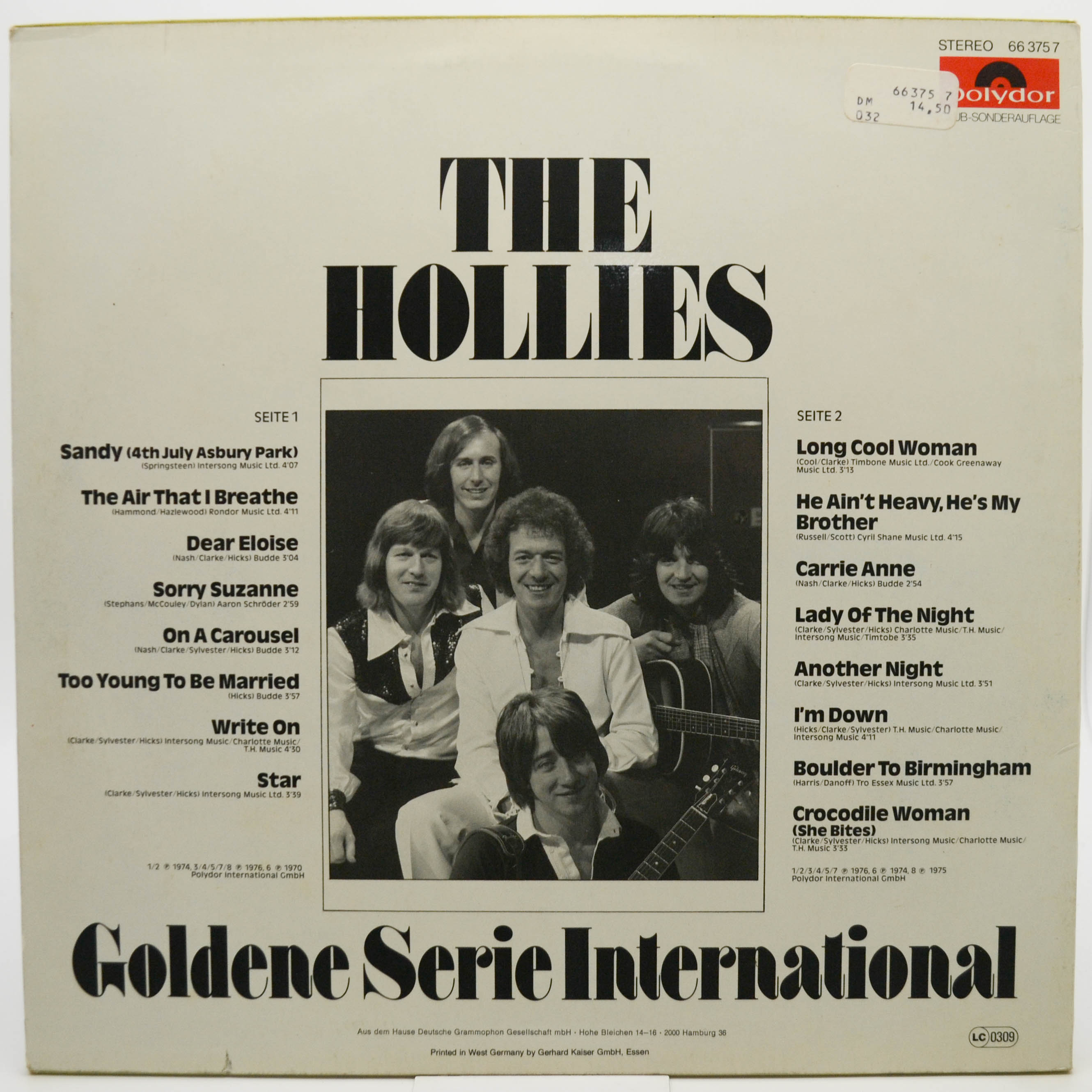 Hollies — The Hollies, 1978