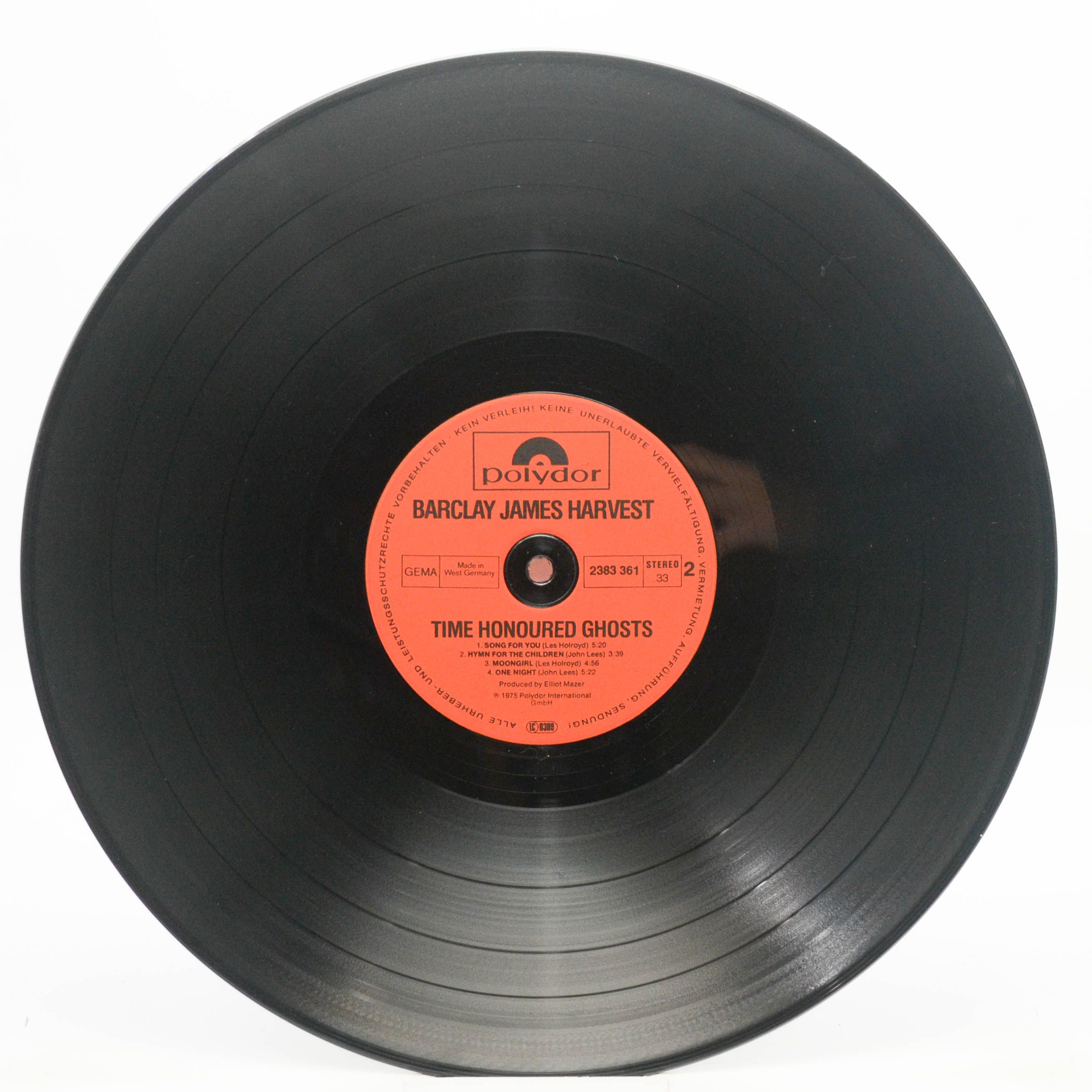 Виниловая пластинка Barclay James Harvest — Time Honoured Ghosts, 1975