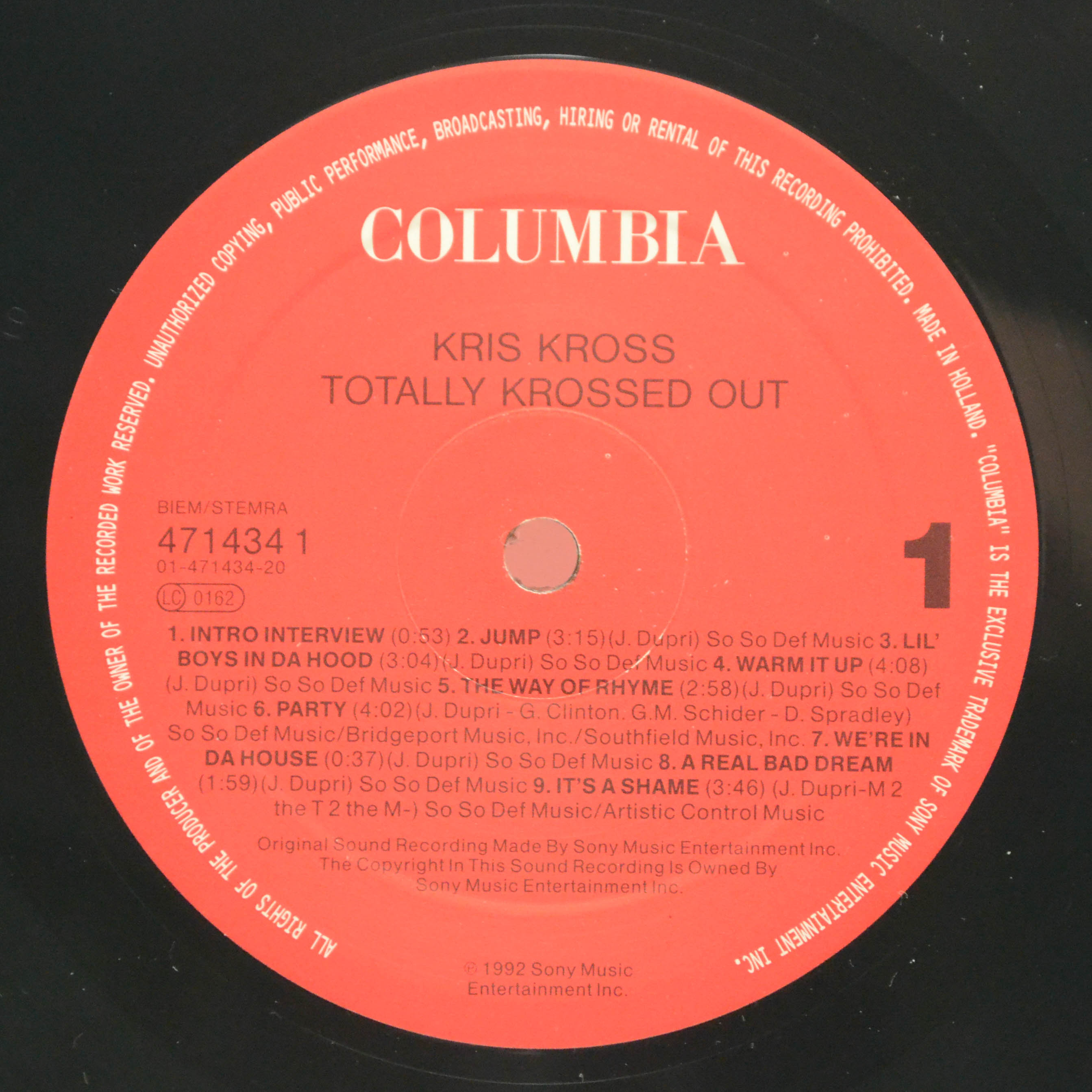 Kris Kross — Totally Krossed Out, 1992