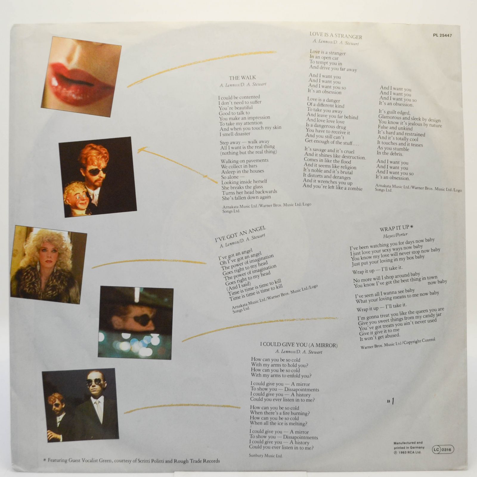 Eurythmics — Sweet Dreams Are Made Of This, 1983