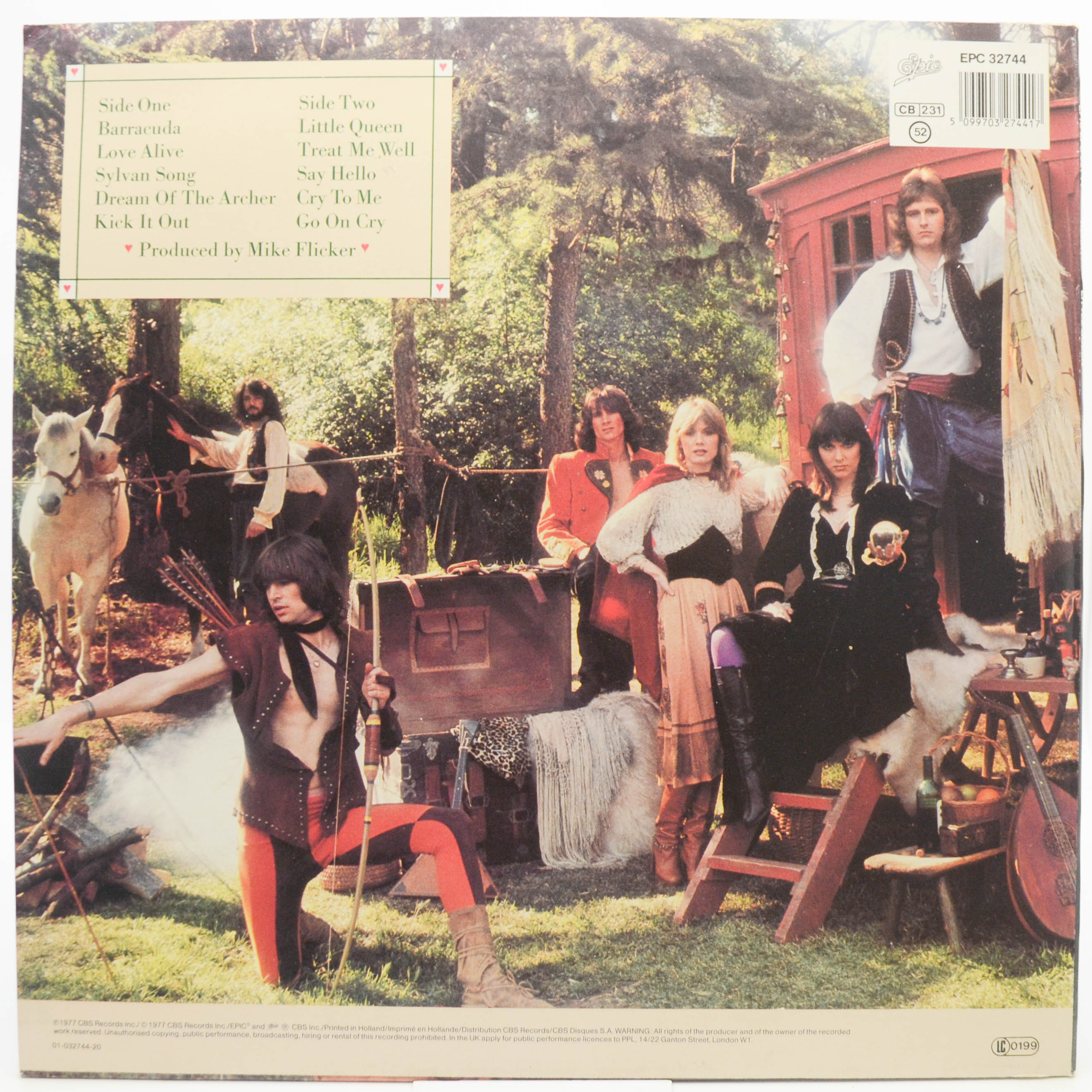Виниловая пластинка Heart — Little Queen, 1977