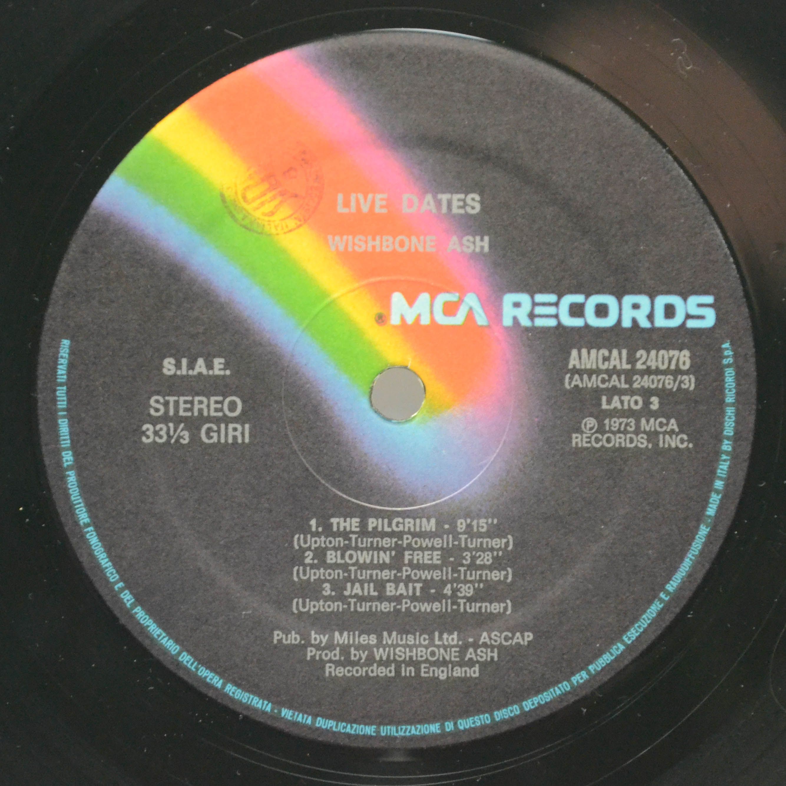 Виниловая пластинка Wishbone Ash — Live Dates (2LP, booklet), 1973