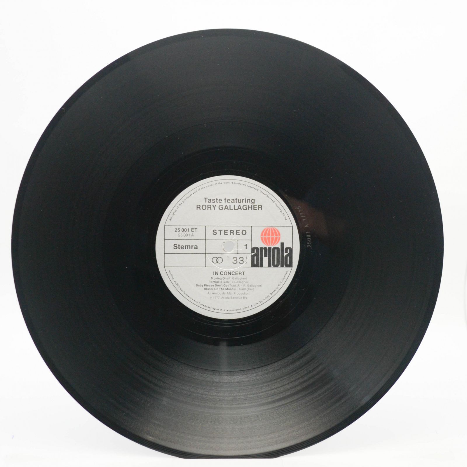 Taste Featuring Rory Gallagher — In Concert, 1977