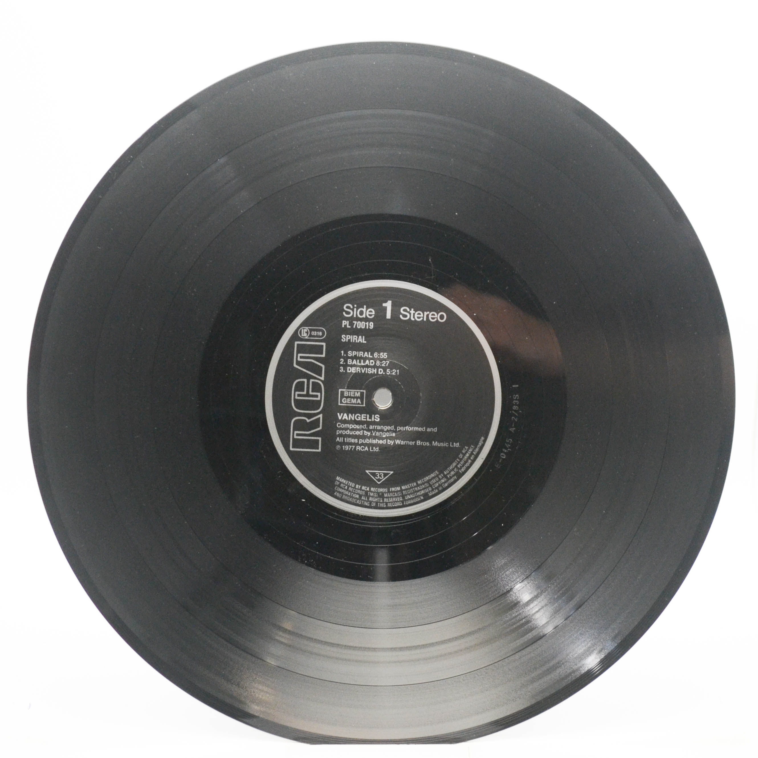 Vangelis — Spiral, 1977