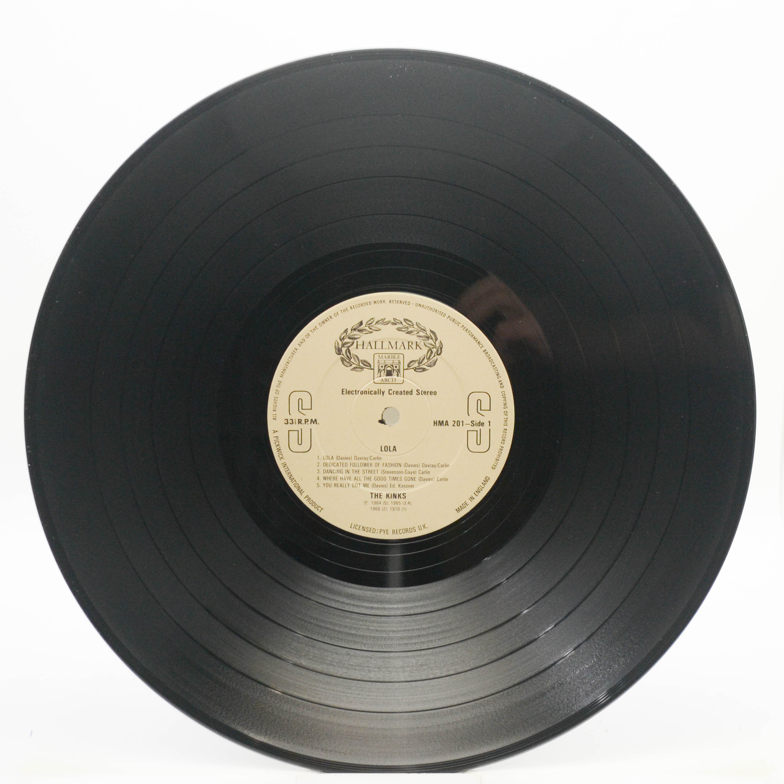 Kinks — Lola (1-st, UK), 1971