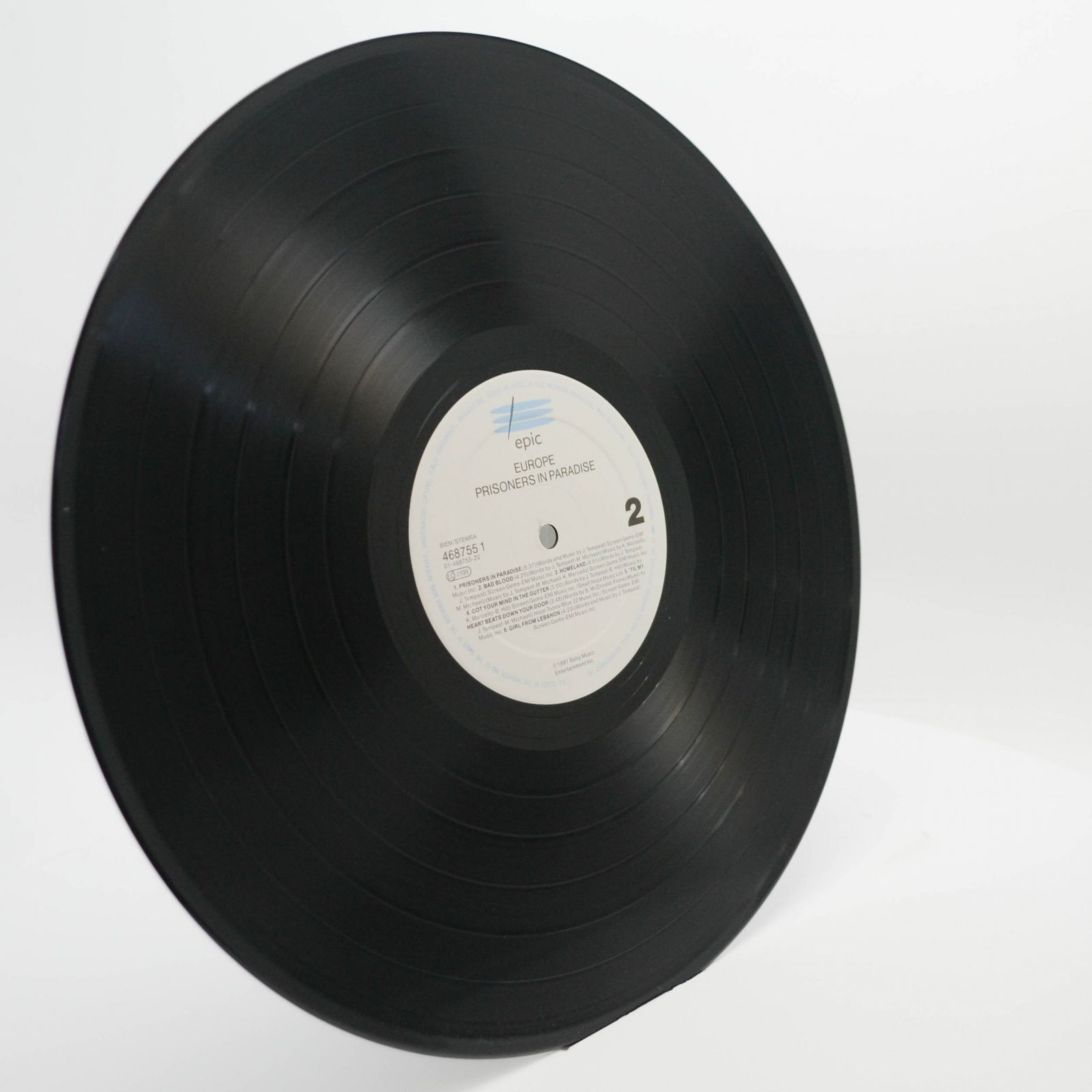 Europe — Prisoners In Paradise, 1991