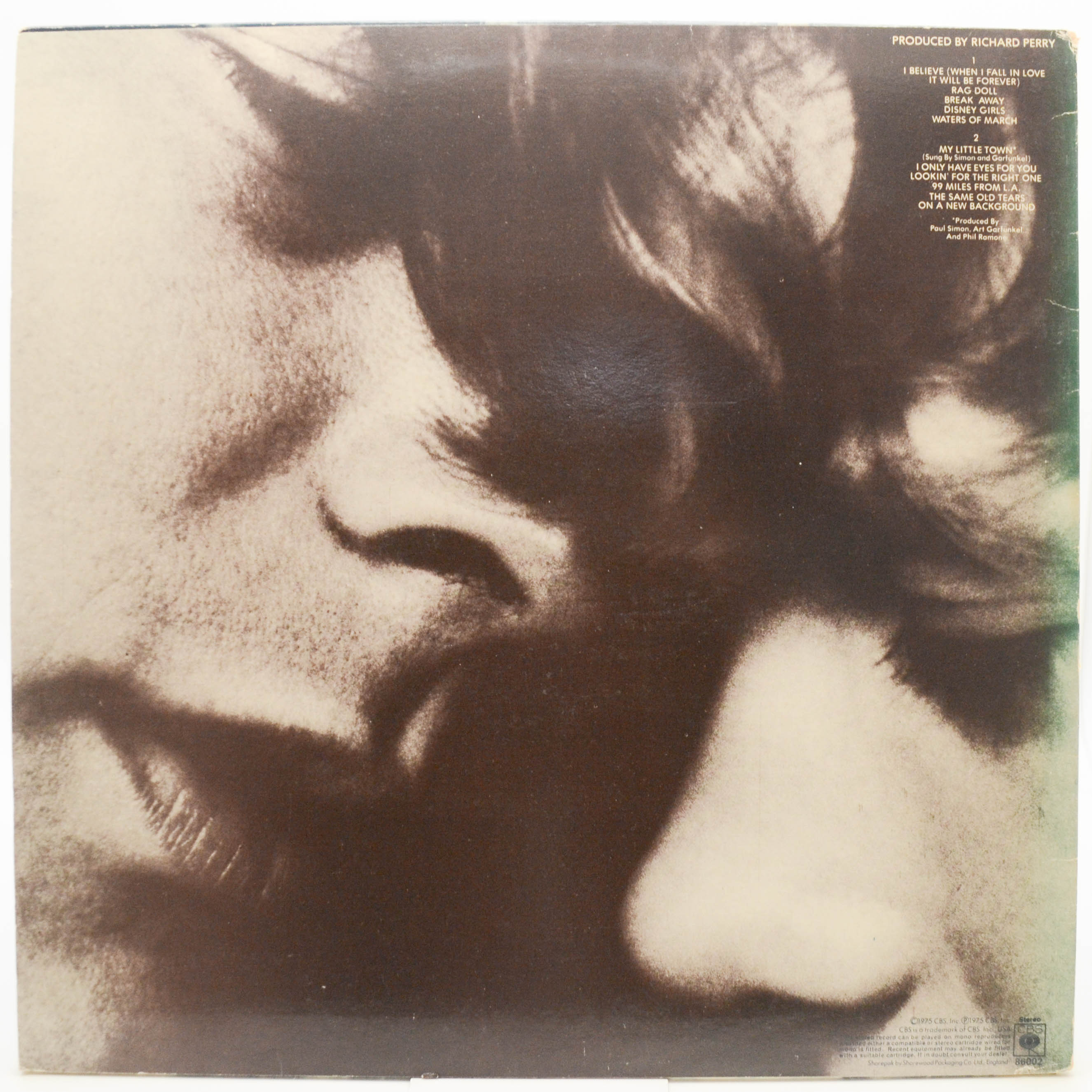 Art Garfunkel — Breakaway (UK), 1975