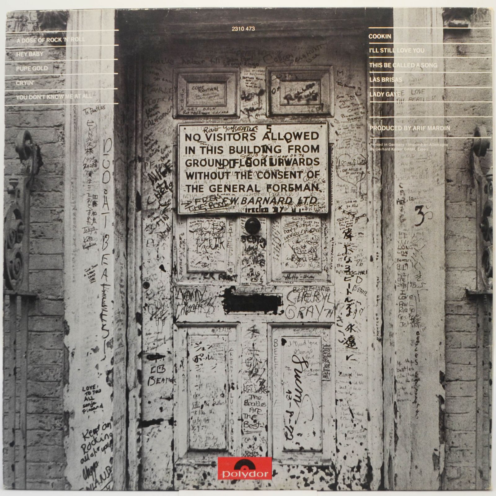 Ringo Starr — Ringo's Rotogravure, 1976