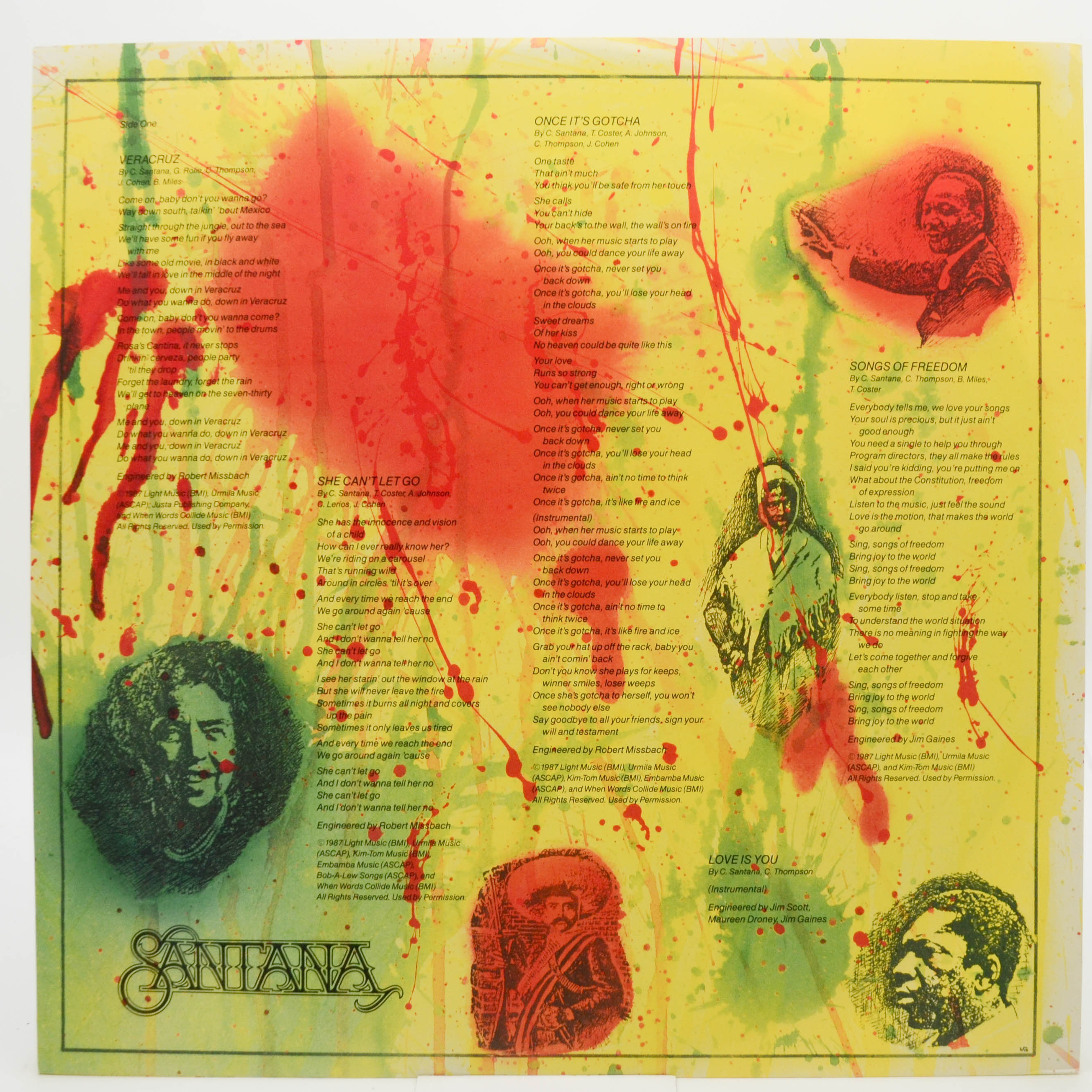 Santana — Freedom, 1987