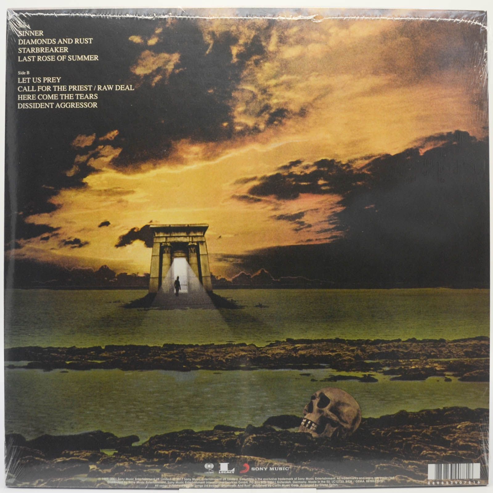 Виниловая пластинка Judas Priest — Sin After Sin, 1977