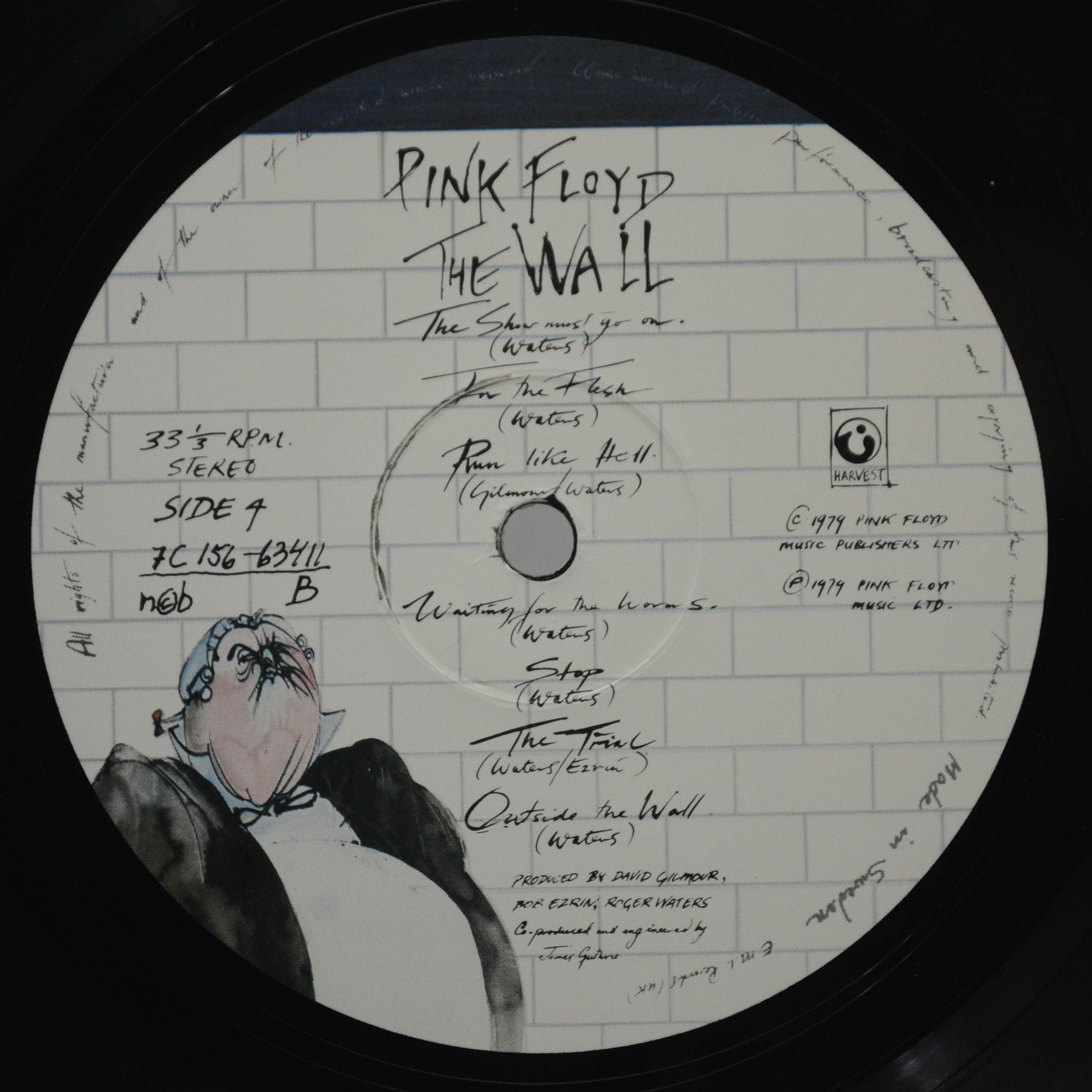 Виниловая пластинка Pink Floyd — The Wall (2LP), 1979