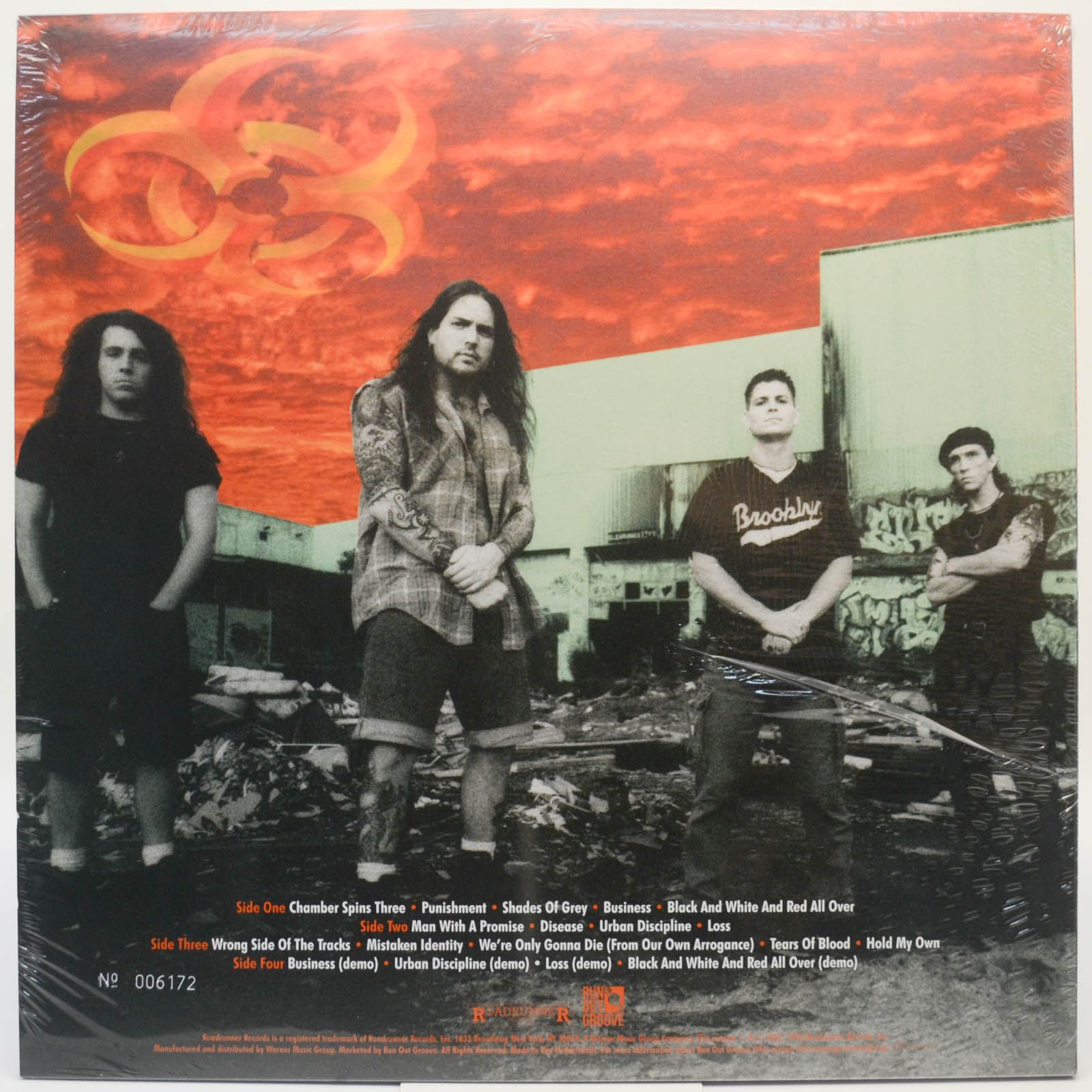 Виниловая пластинка Biohazard — Urban Discipline (2LP), 1992