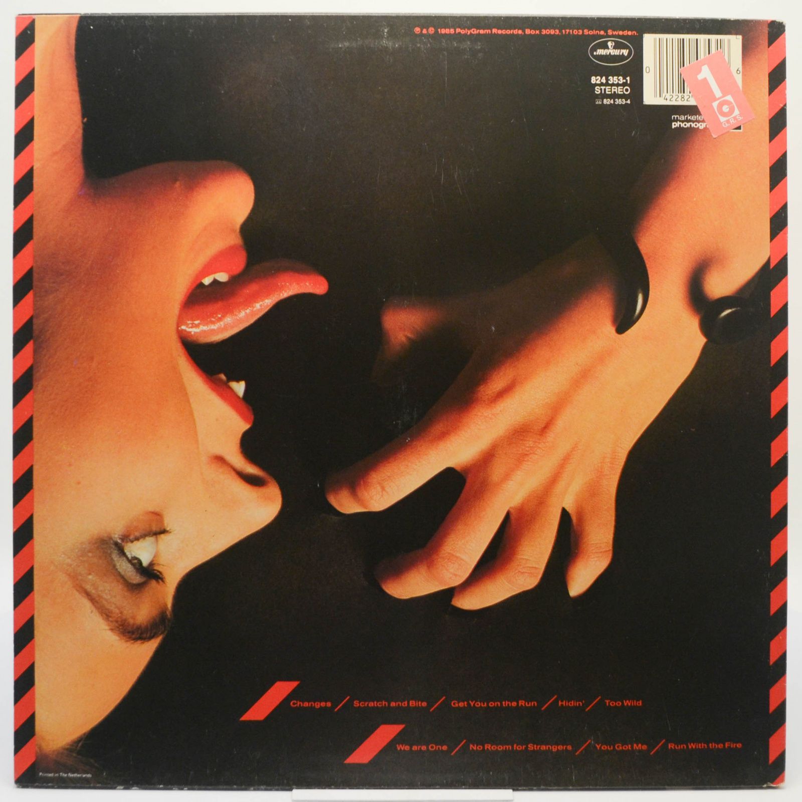 Виниловая пластинка Treat — Scratch And Bite, 1985