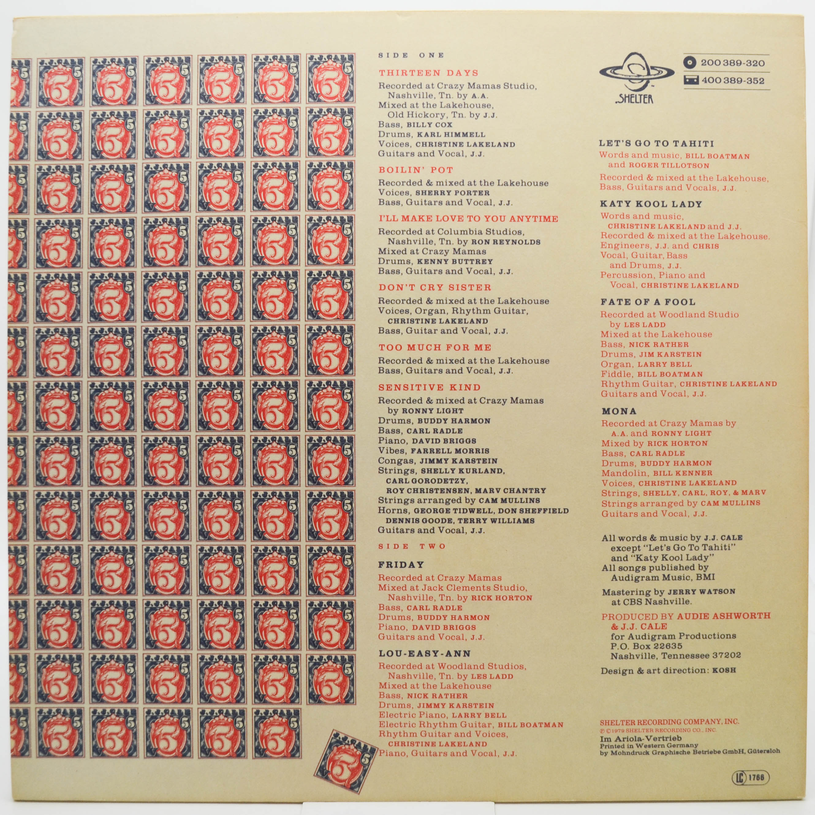 J.J. Cale — 5, 1979