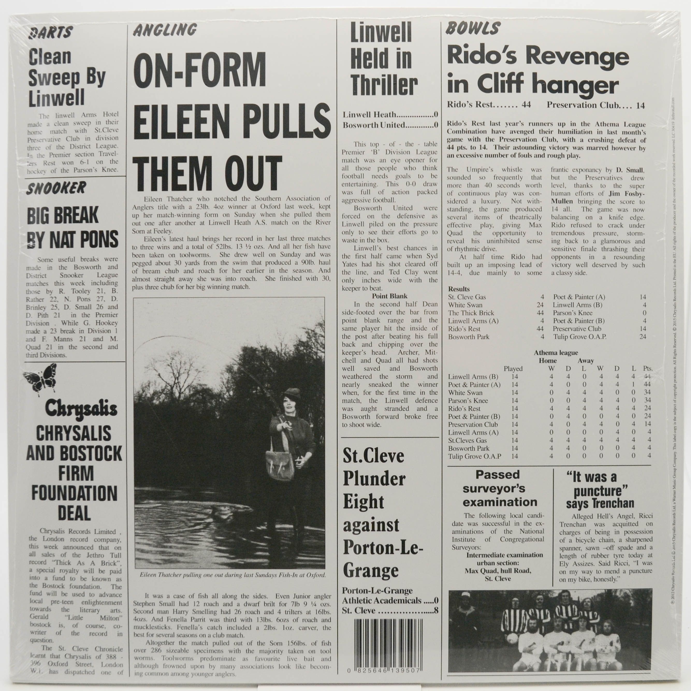 Jethro Tull — Thick As A Brick, 1972