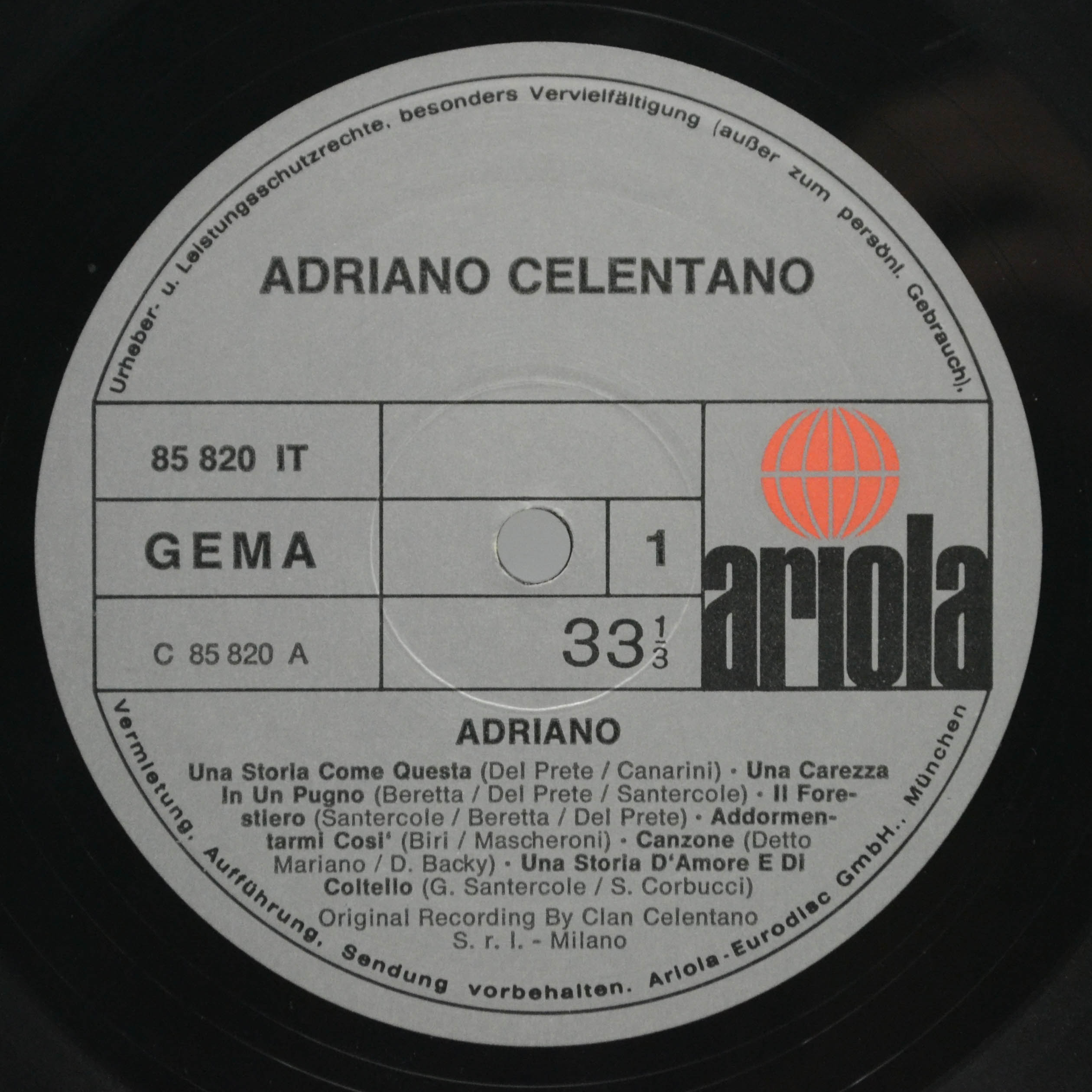 Adriano Celentano — Adriano, 1971