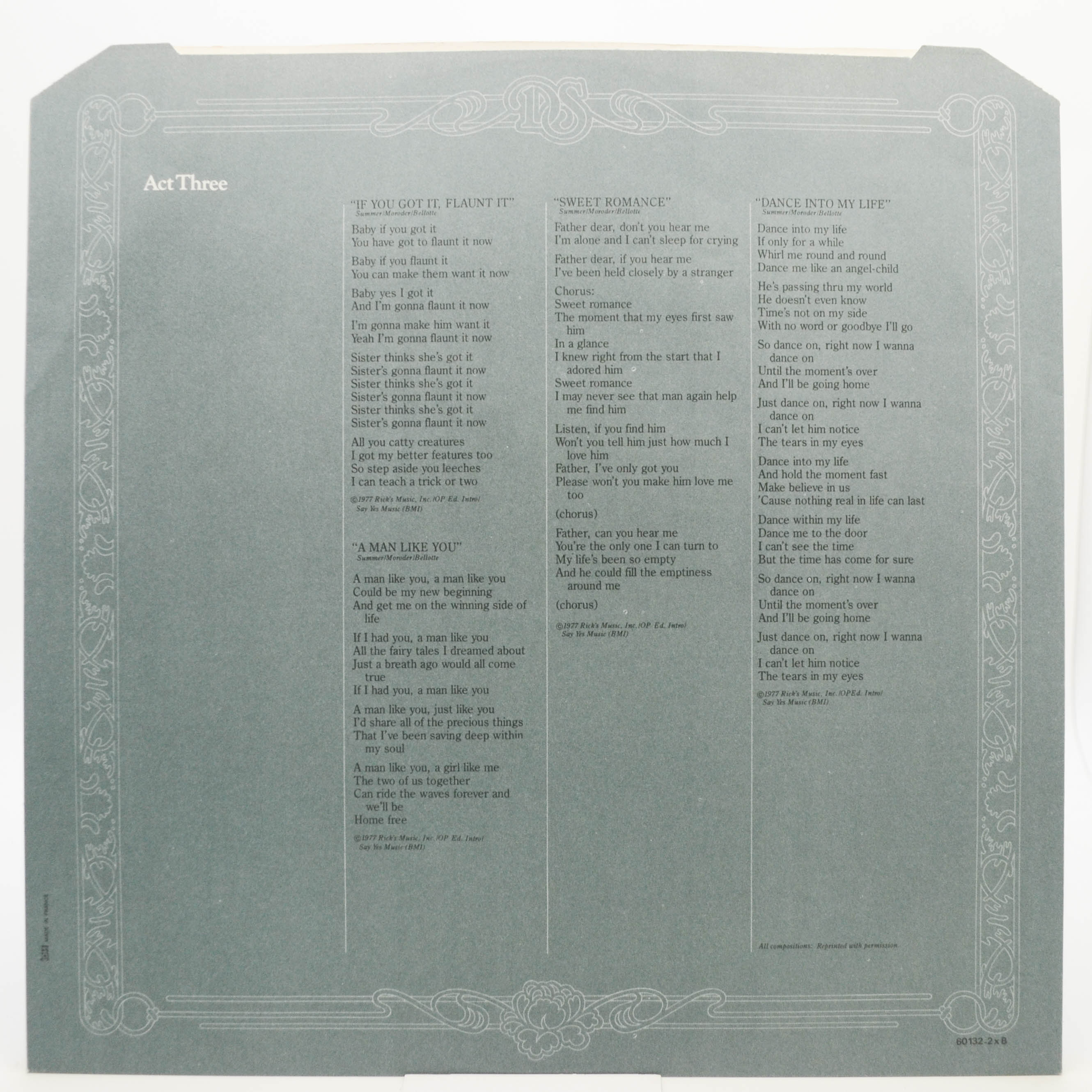 Виниловая пластинка Donna Summer — Once Upon A Time... (2LP), 1977